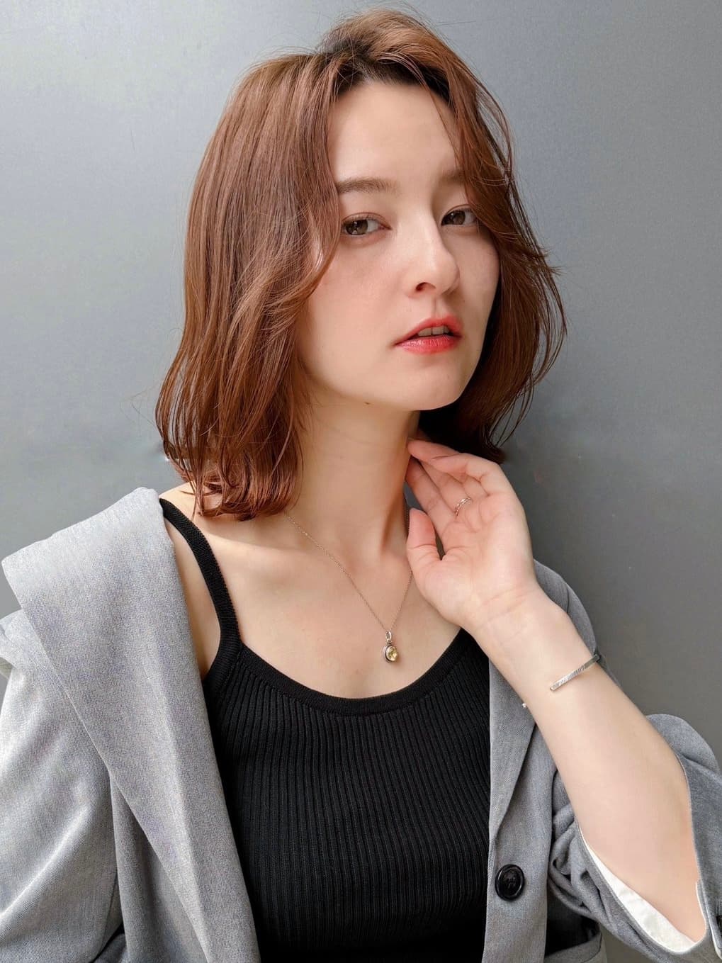 Gold Brown Natural Bob