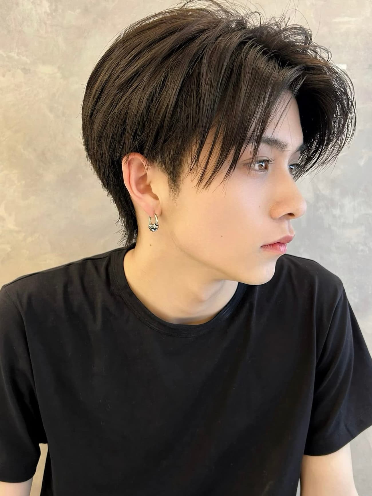 Dark Brown Mushroom Short