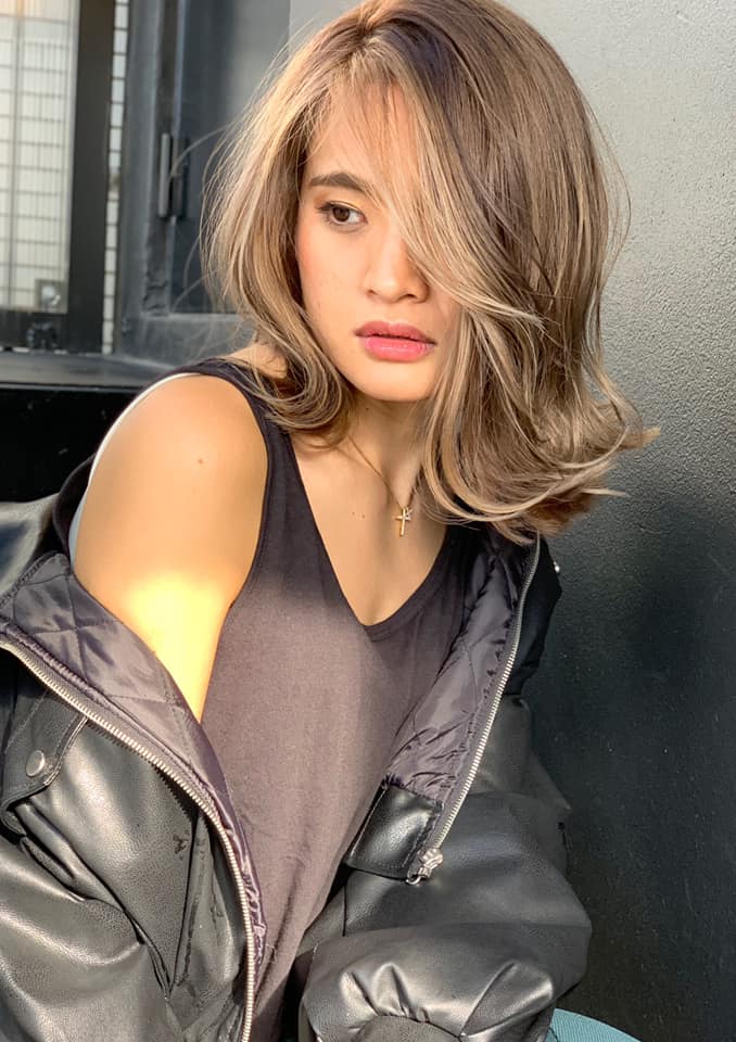 Platinum Blonde Medium Bob