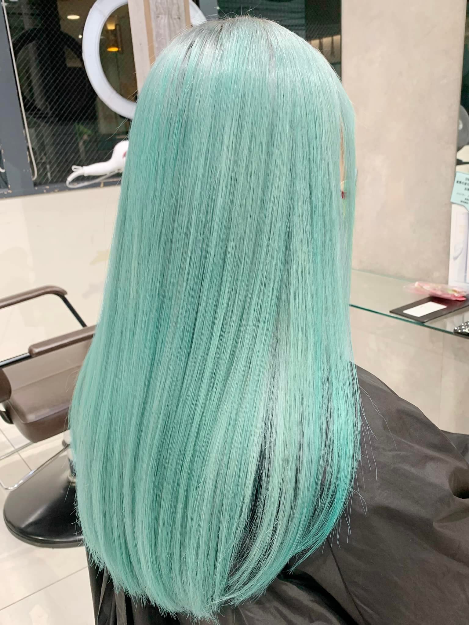 Bleach-On Color Mint Green Full-Color Long