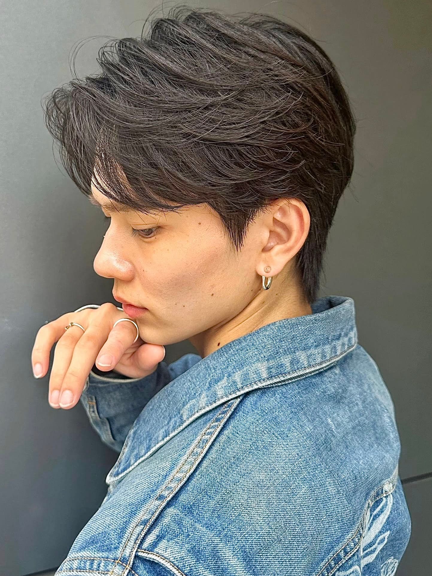 Dark Brown Mushroom Short