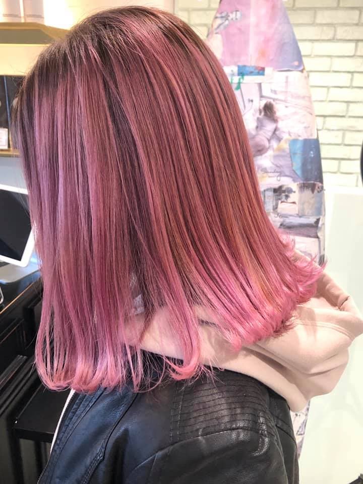 Bleach-On Color Pink Gradation Medium