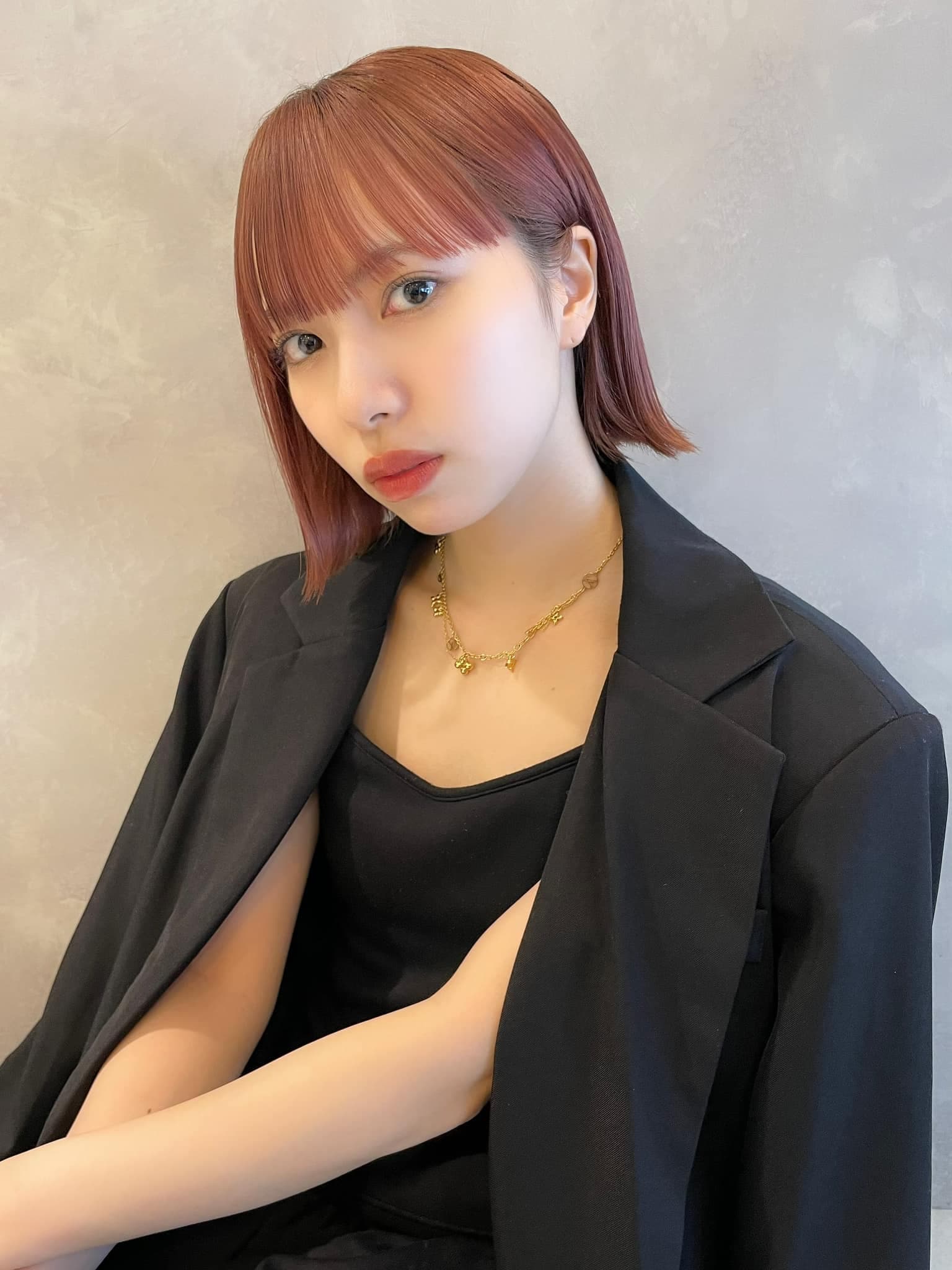 Brown Red Bob