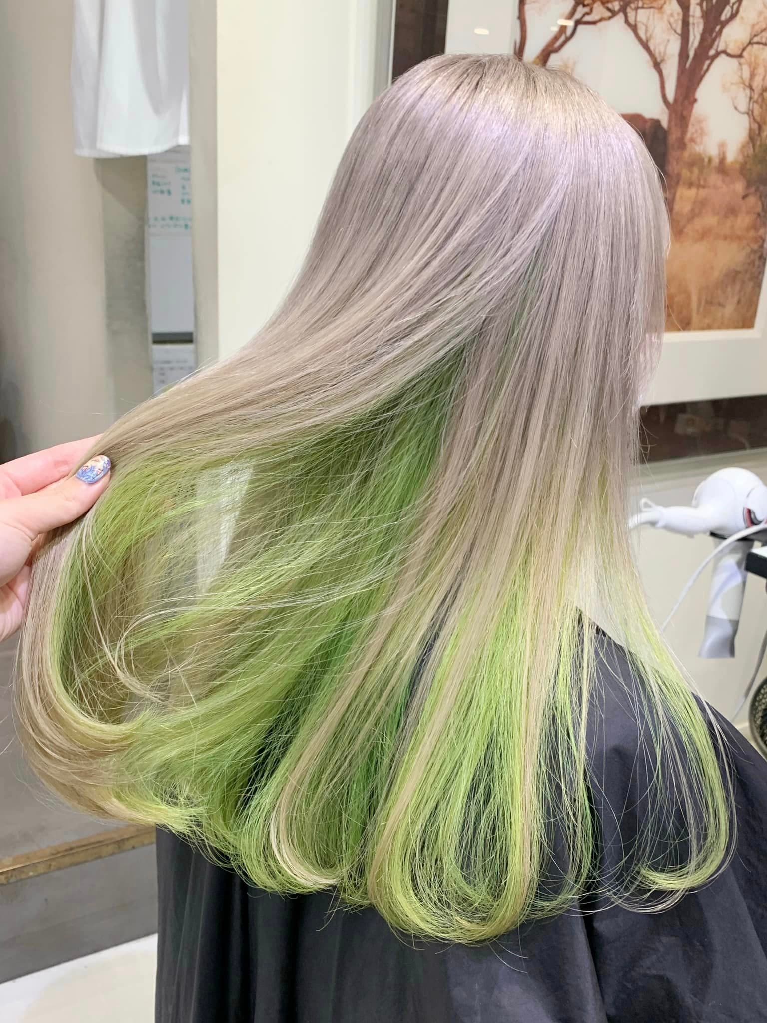 Bleach-On Color Green Inner Color Long