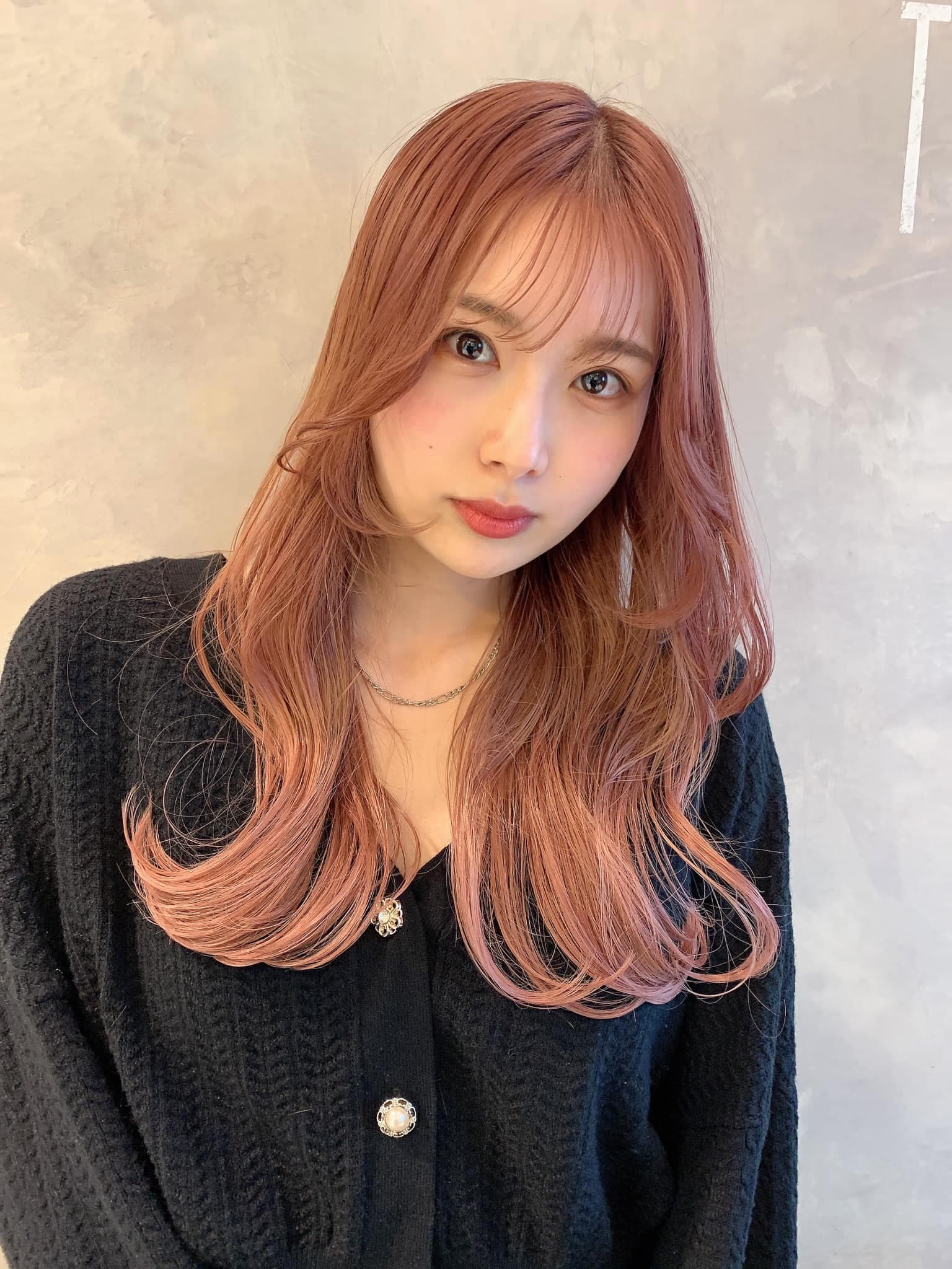 的波浪长发