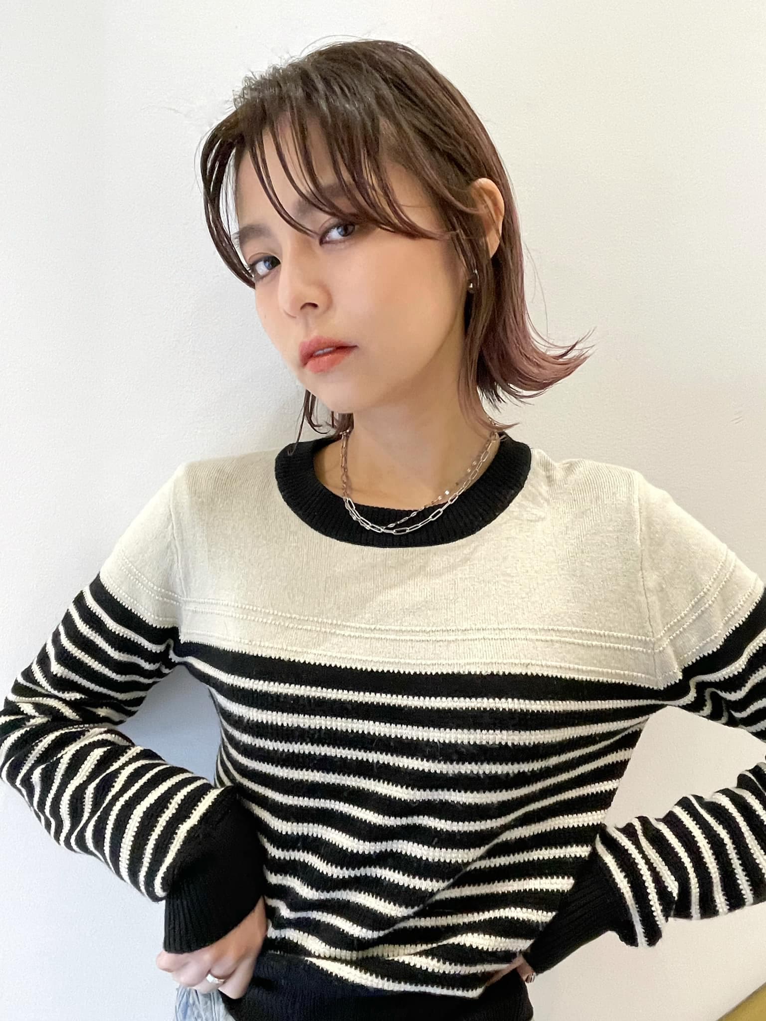 Pink Brown Bob