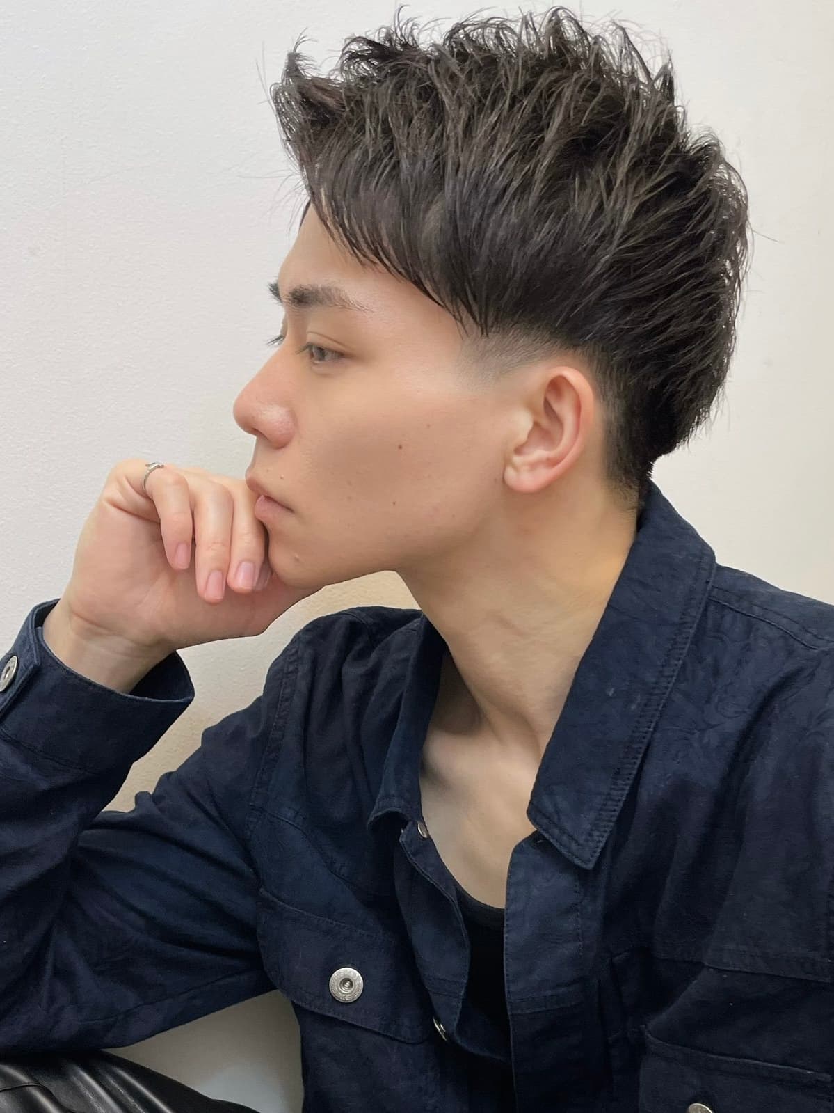 Black Hair Two-Block