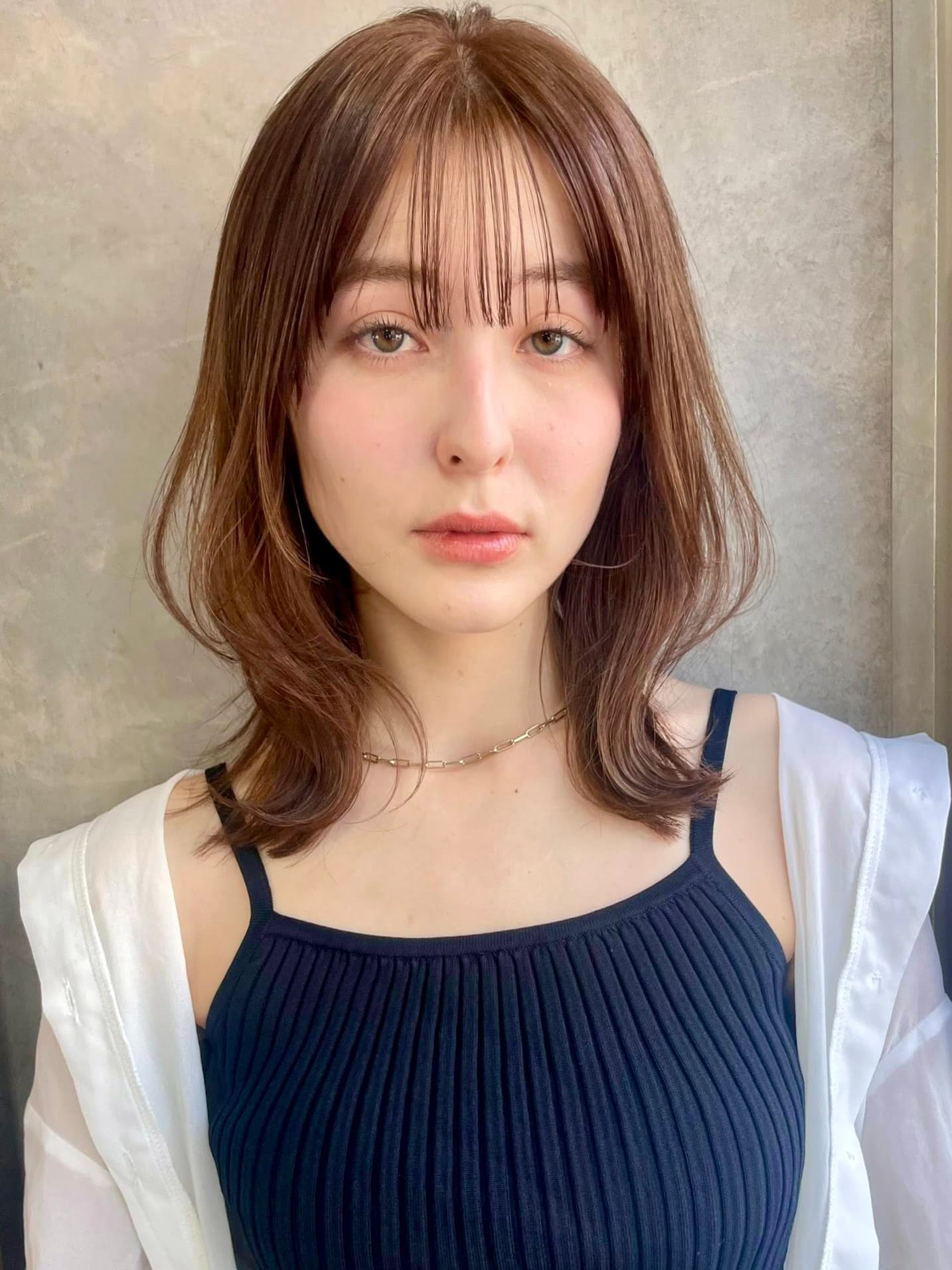 Brown Medium Semi-Long