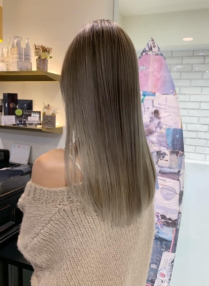 Gradation Straight Long