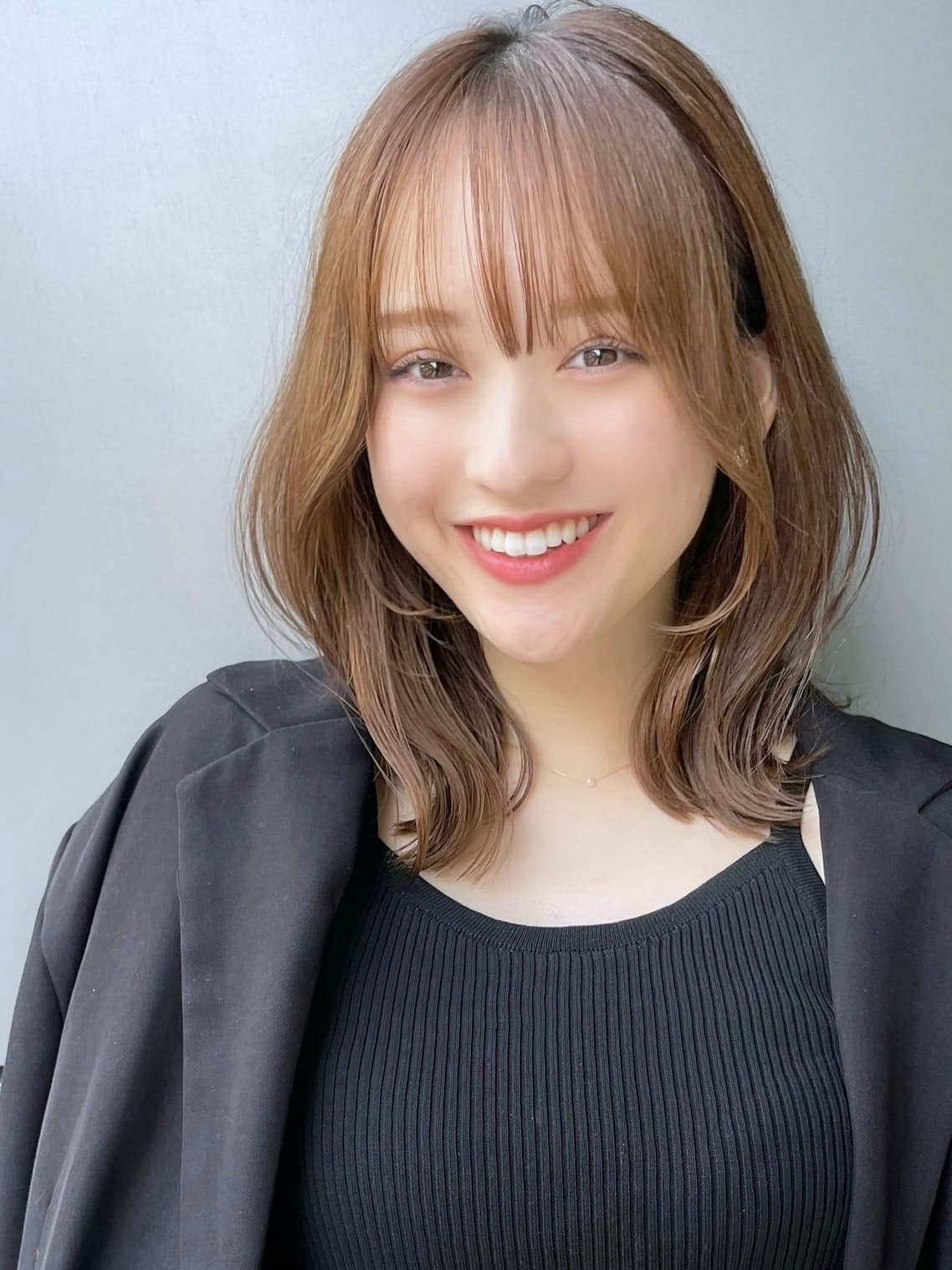 Light Brown Medium Semi-Long