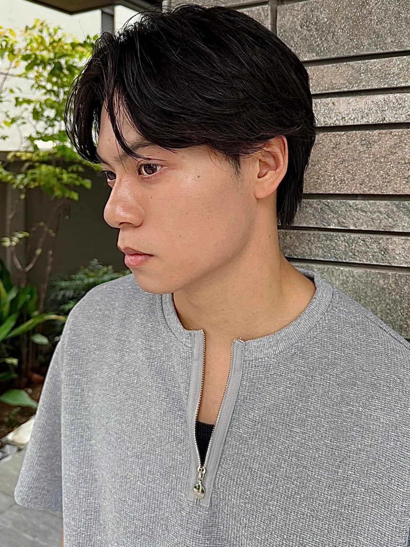 Black Hair Mushroom Short