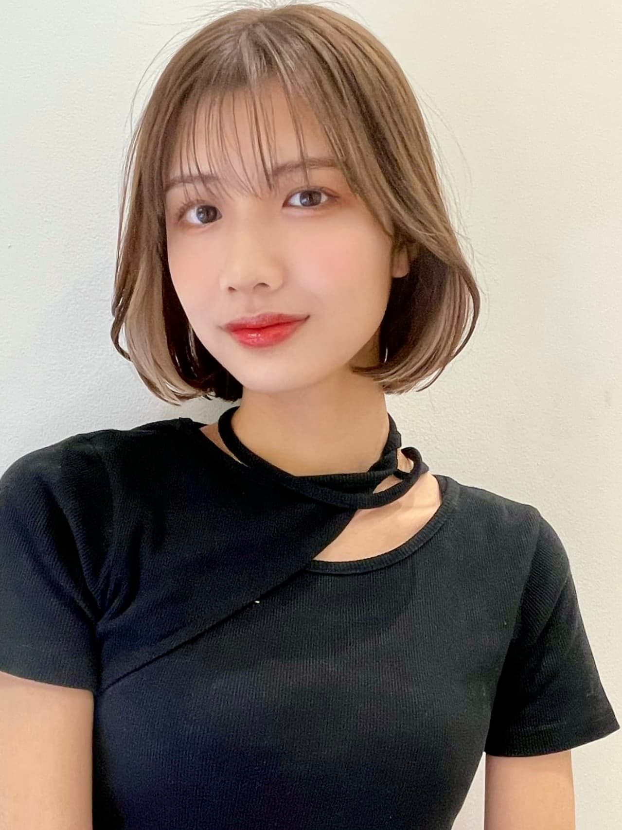 Light Brown Natural Bob