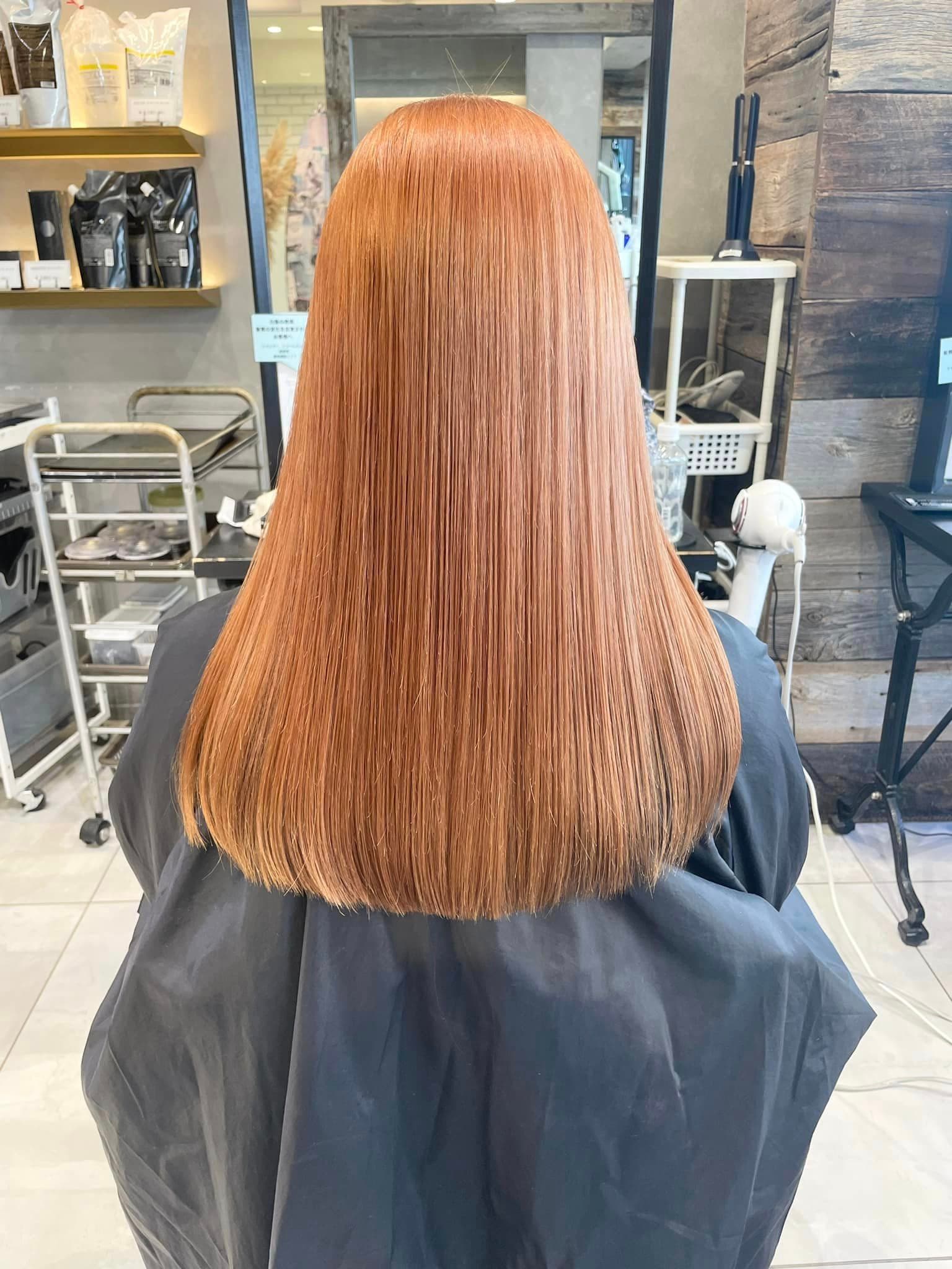 Brown Bleach-On Color Long