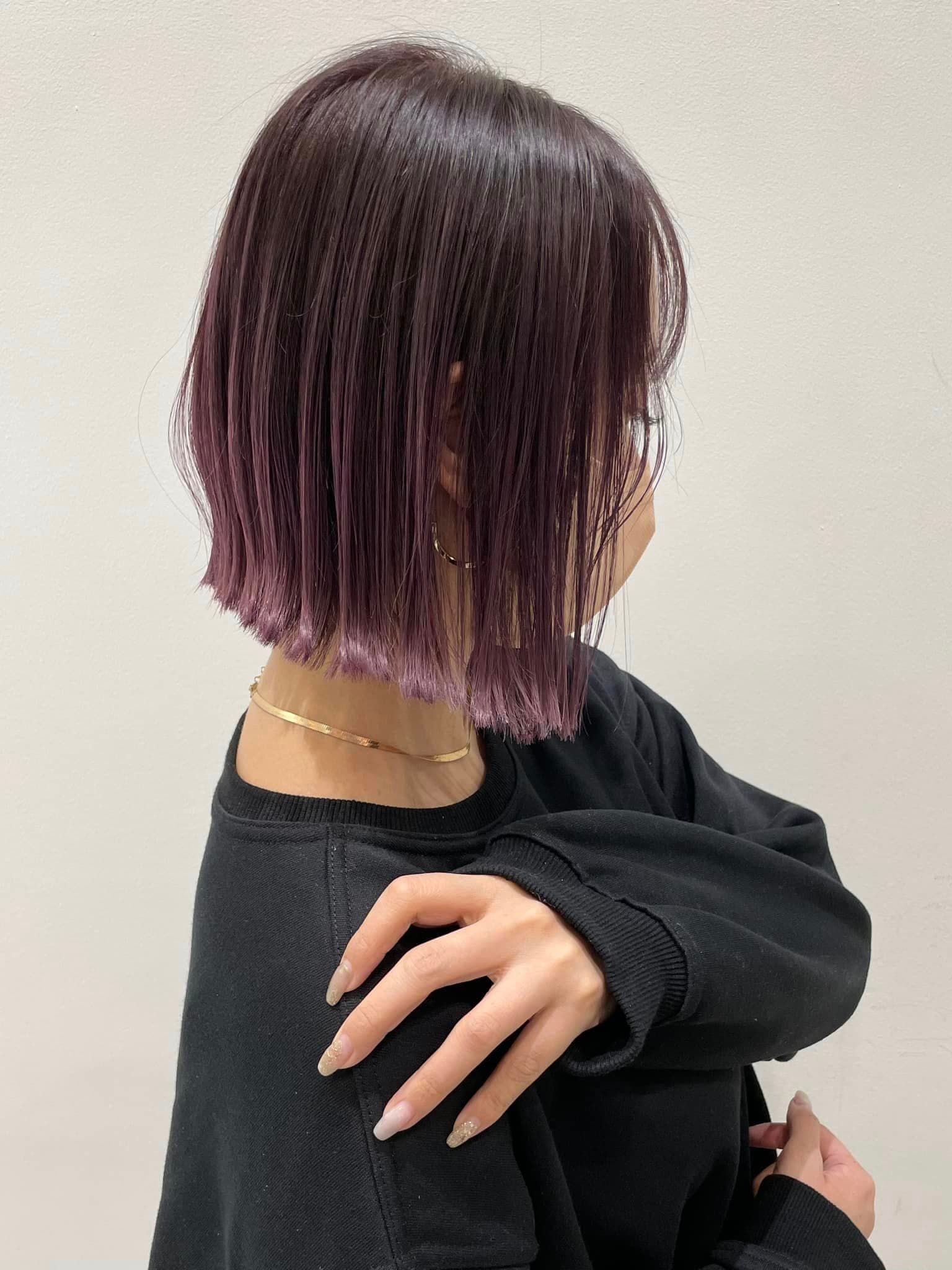 Greige Short Bob
