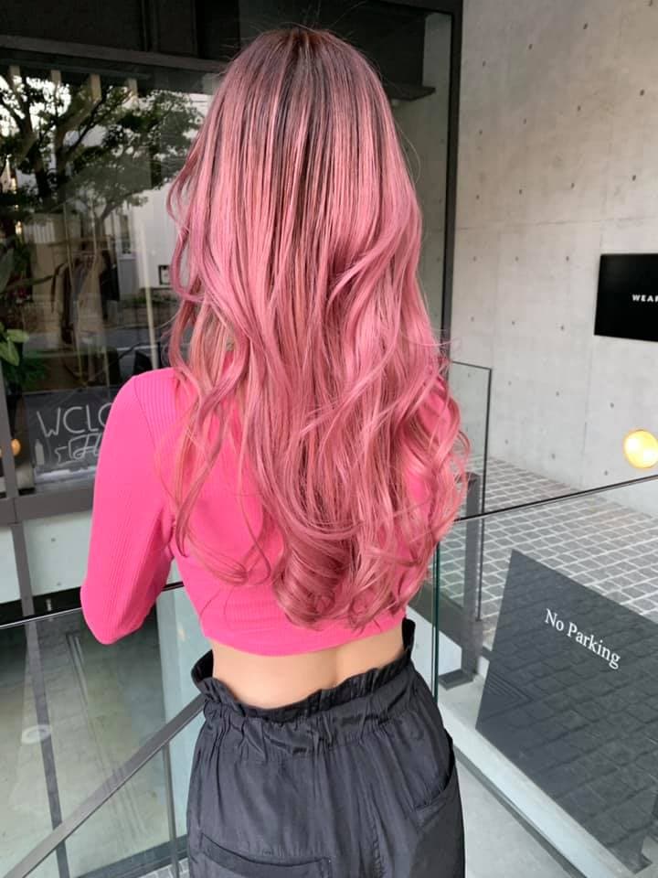 Pink Bleach-On Color Long