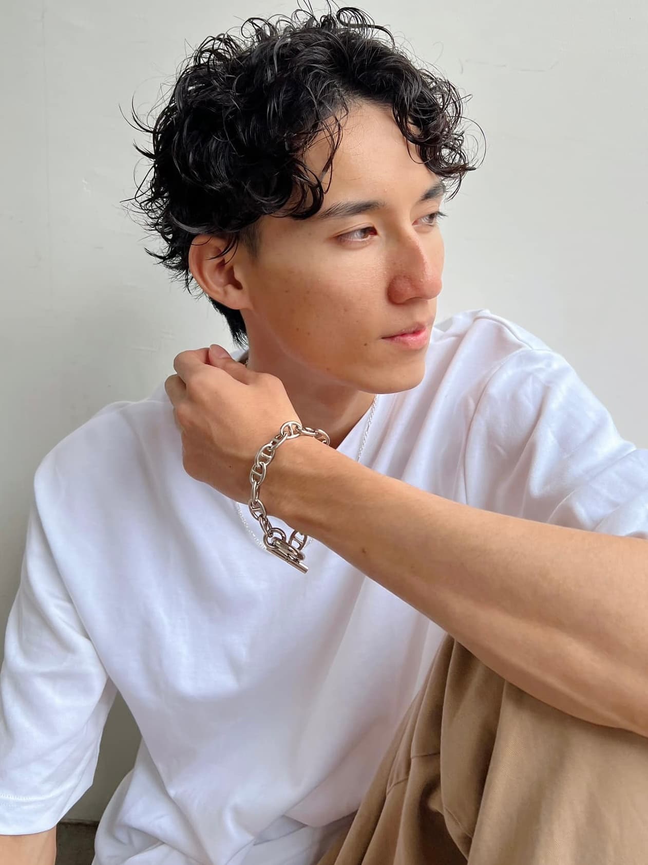Black Hair Perm Short