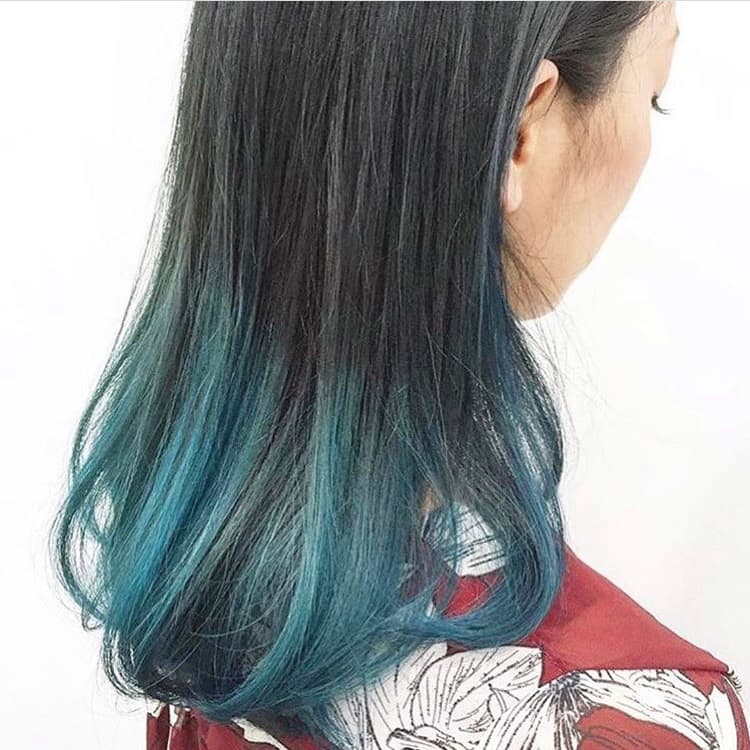 Turquoise Blue Inner Color Medium