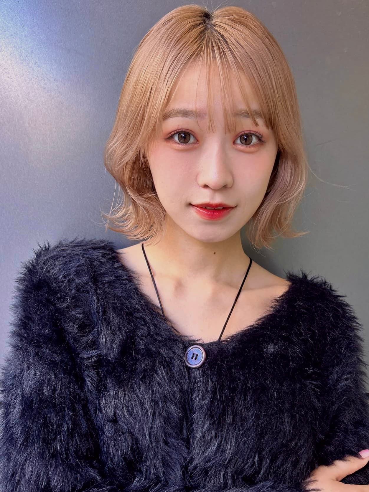 Light Brown Wavy Bob