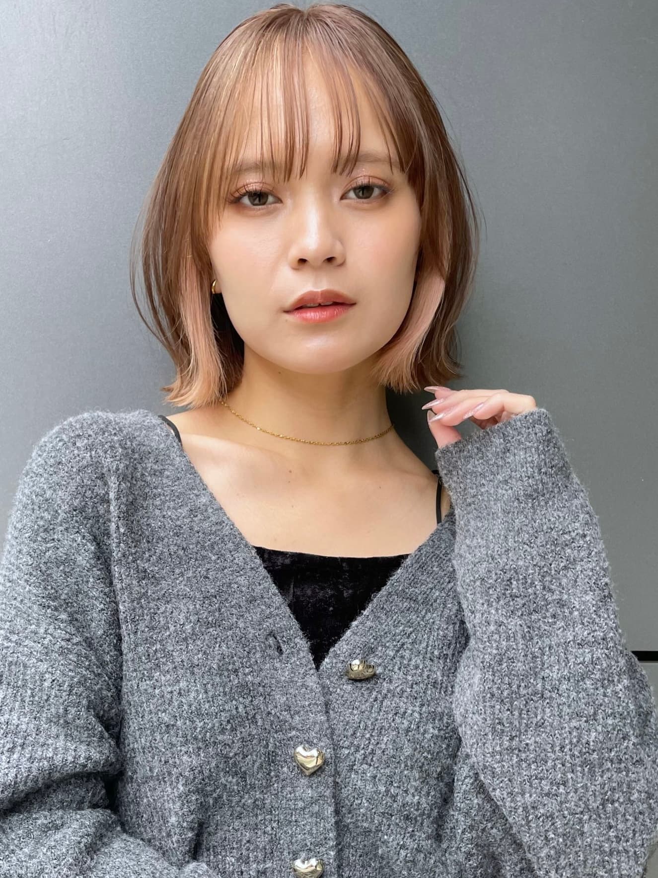 Light Brown Natural Bob