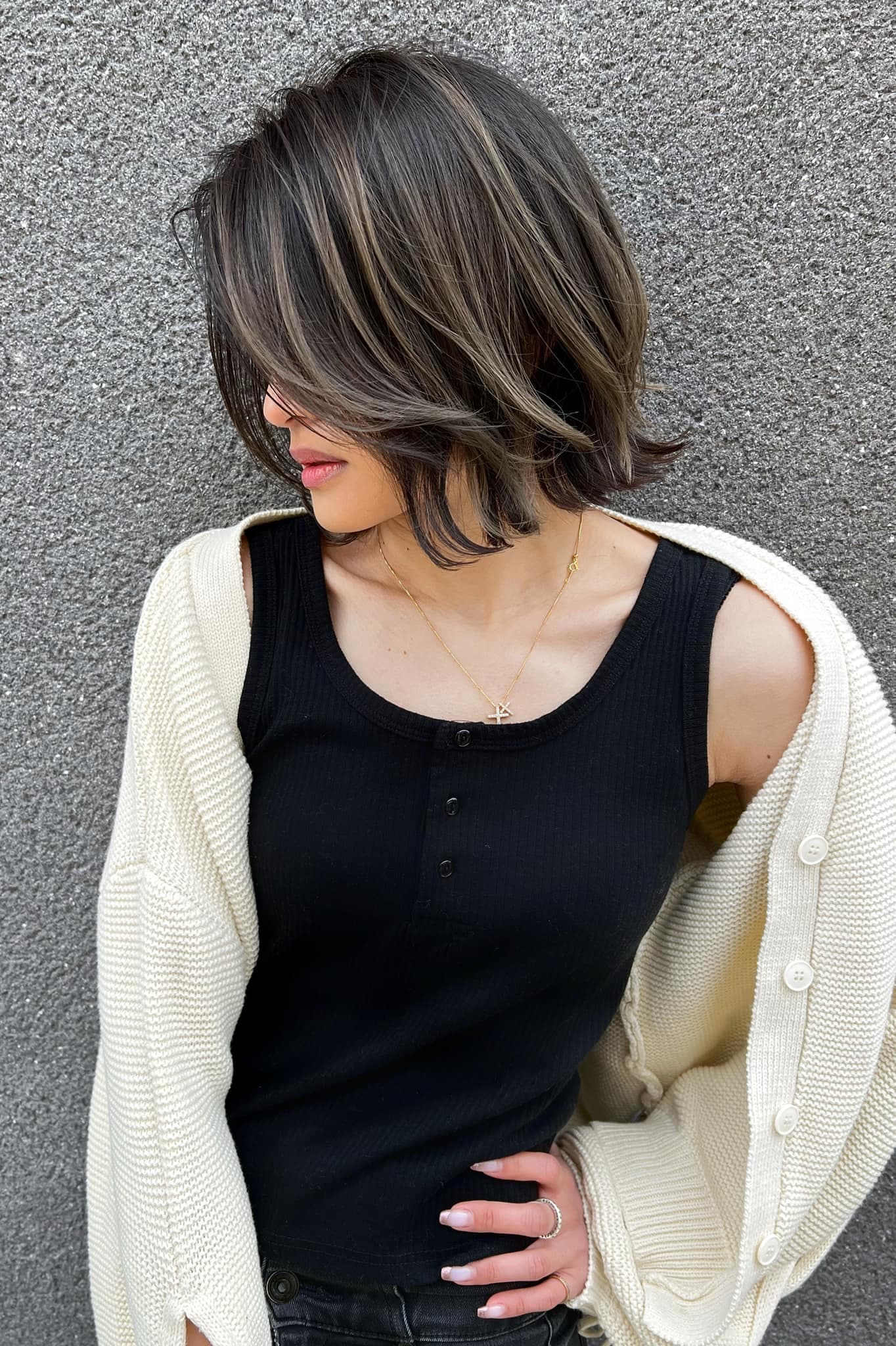 Gradation Ash Gray Bob