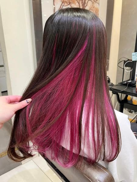 Pink Purple Long