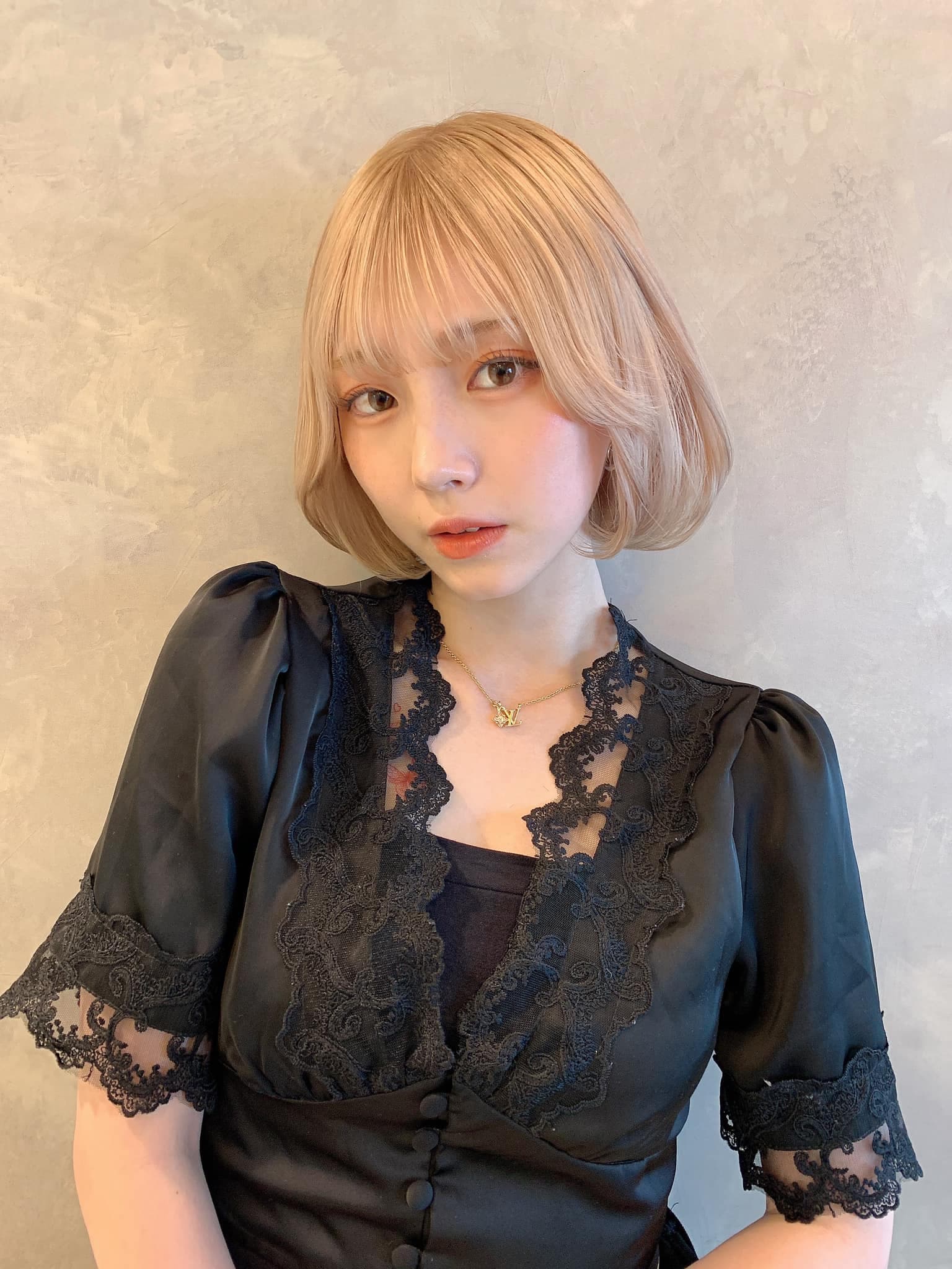 Platinum Blonde Bob