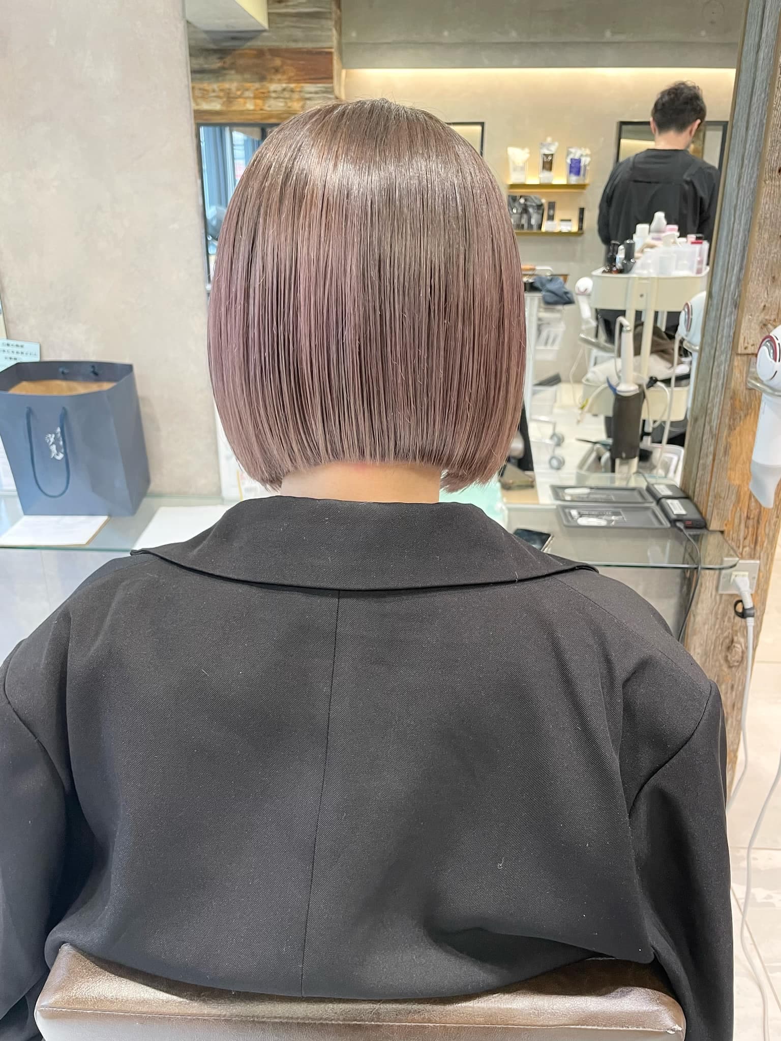 Solid Color Short Bob
