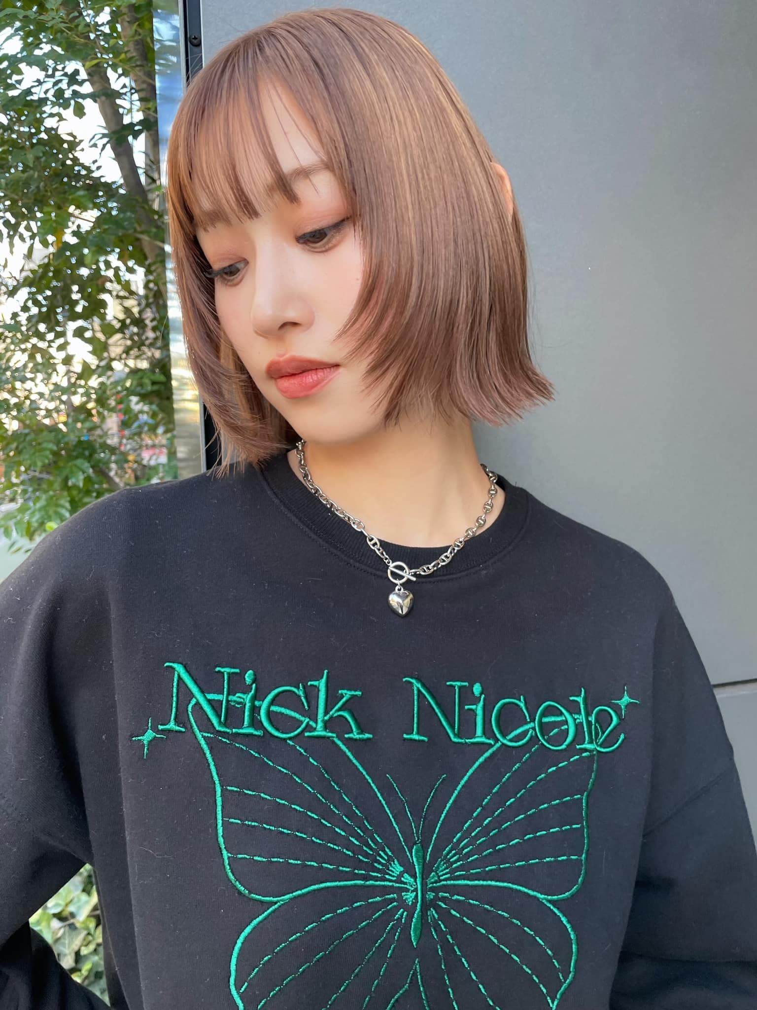 Pink Brown Bob