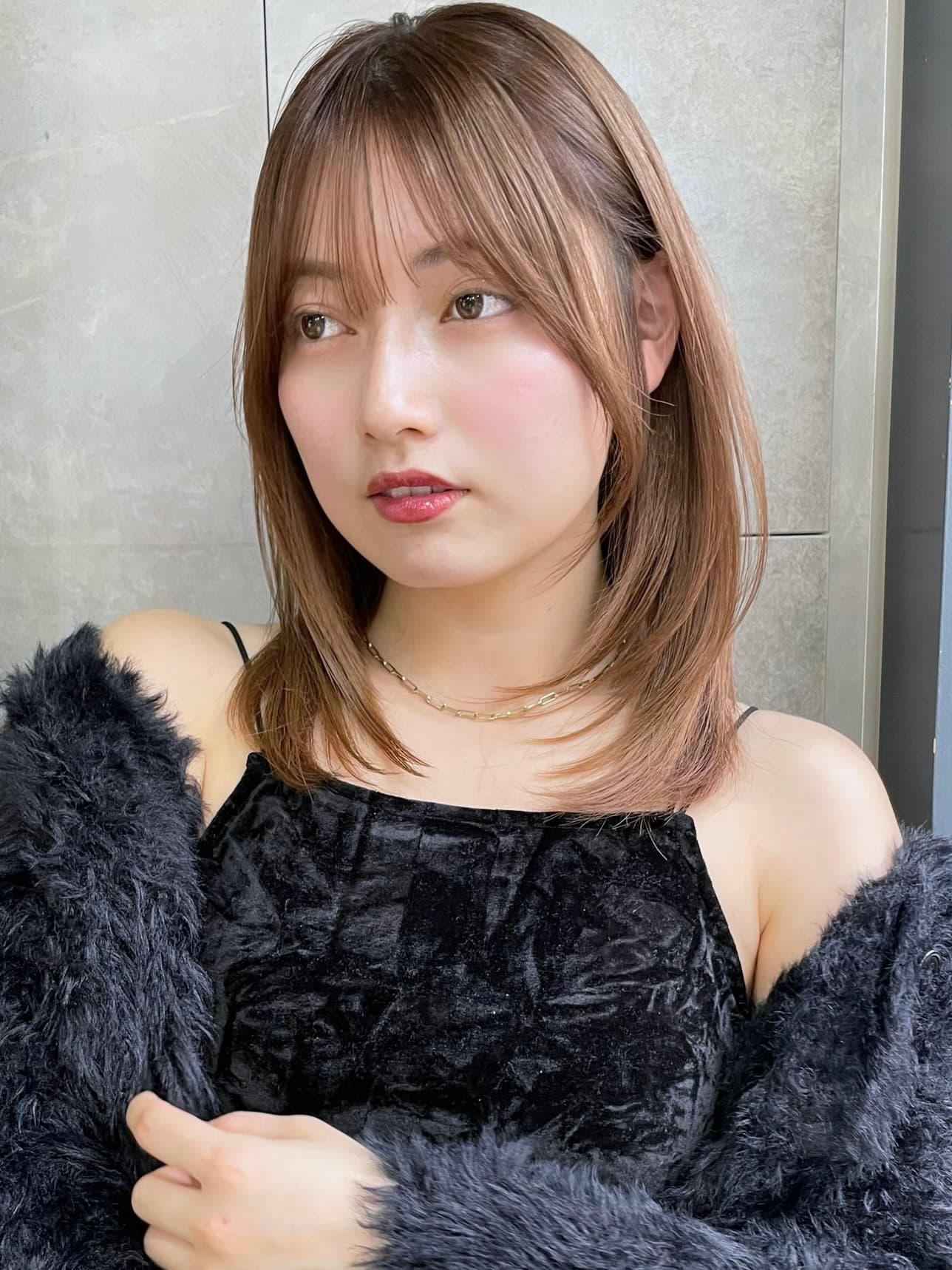 Light Brown Medium Bob