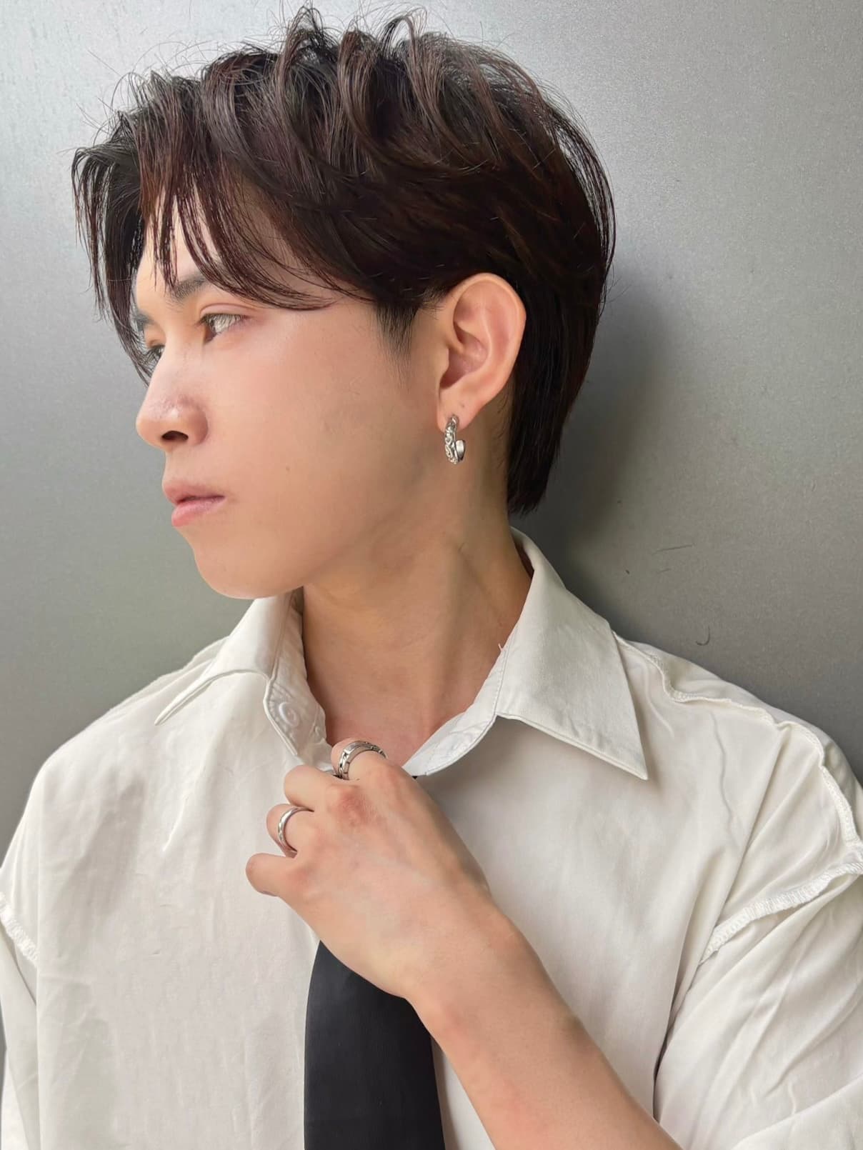 Dark Brown Mushroom Short