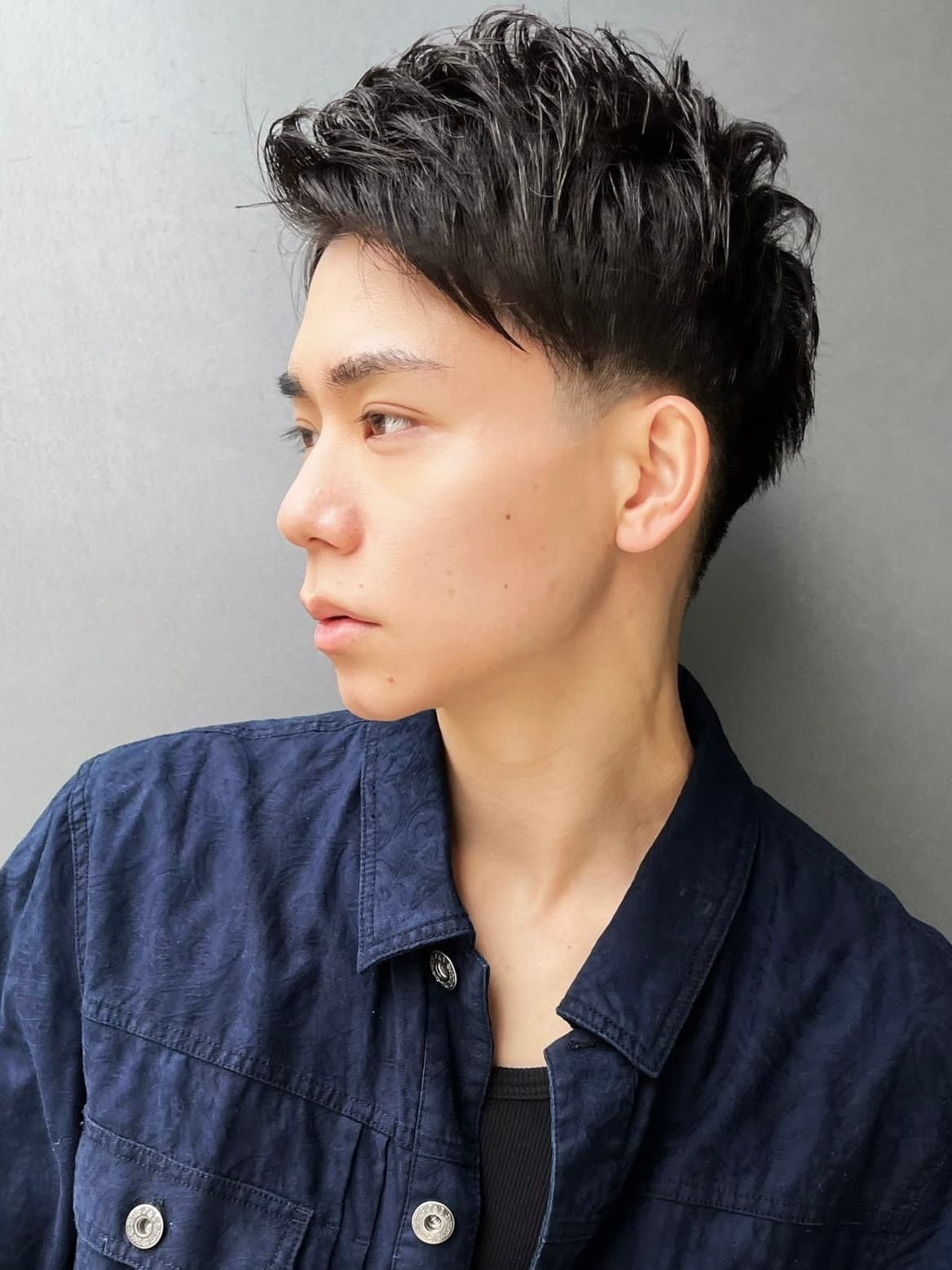 Black Hair Mohawk