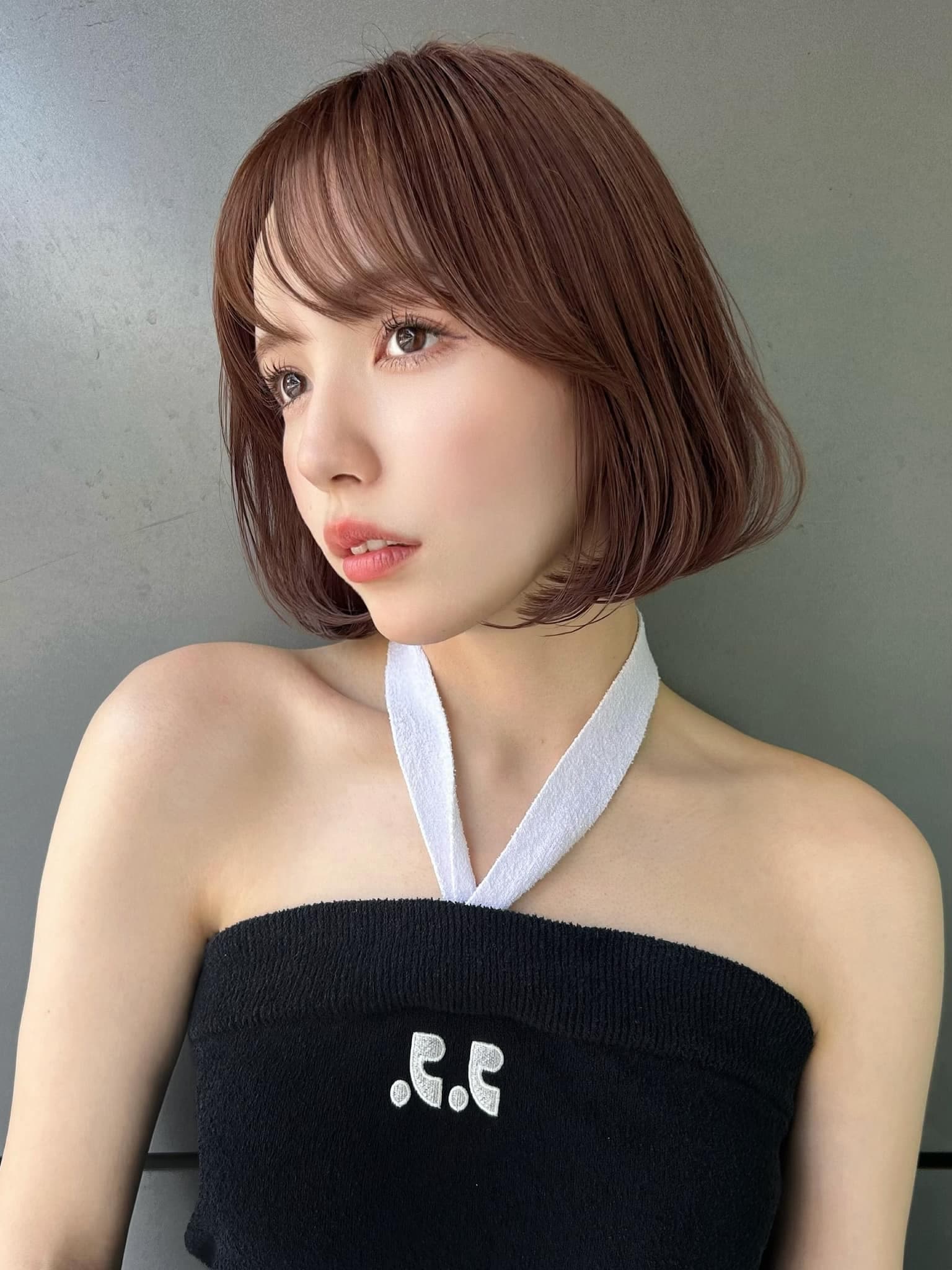 Brown Red Natural Bob