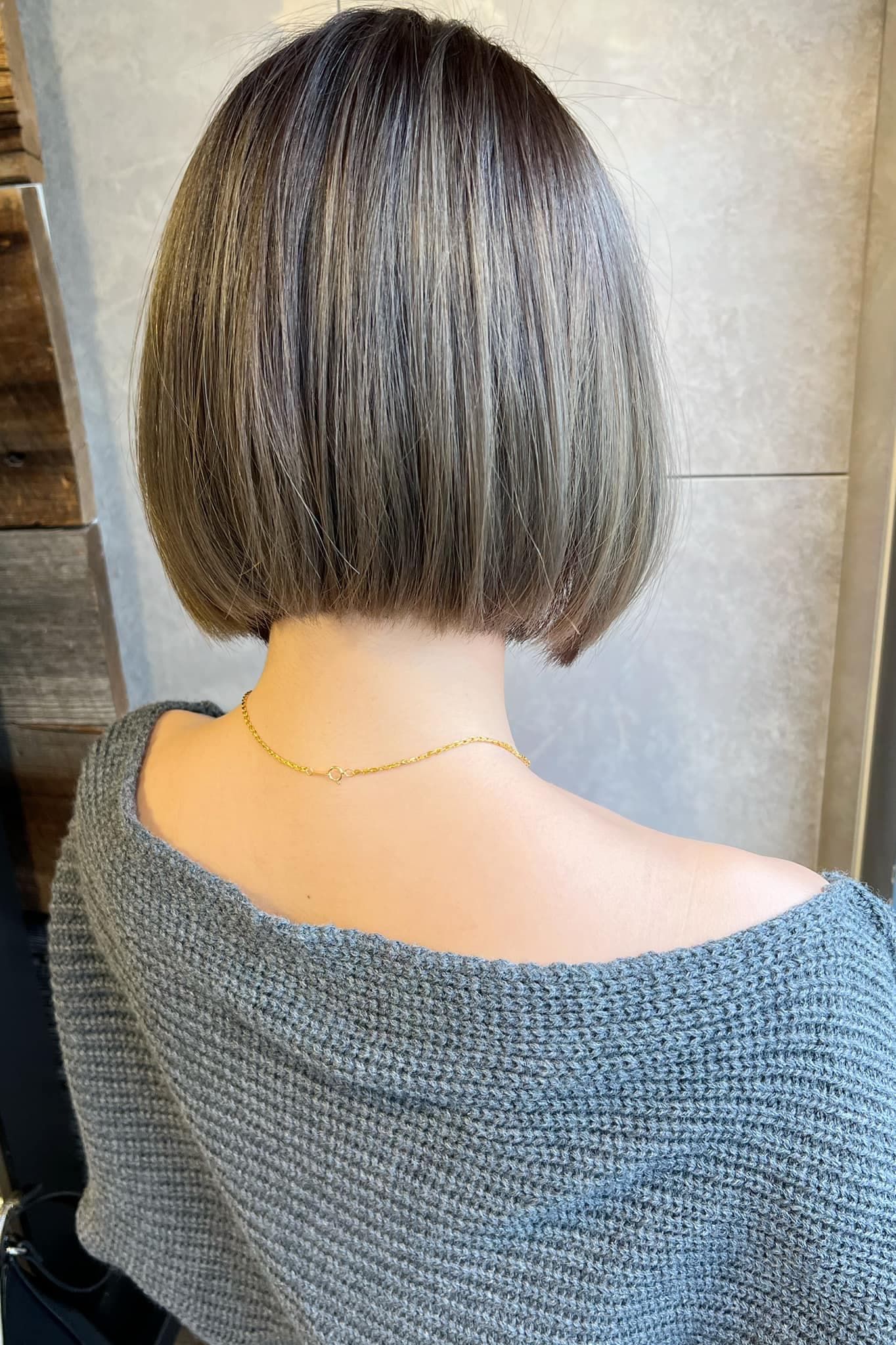 Highlight Beige Brown Long