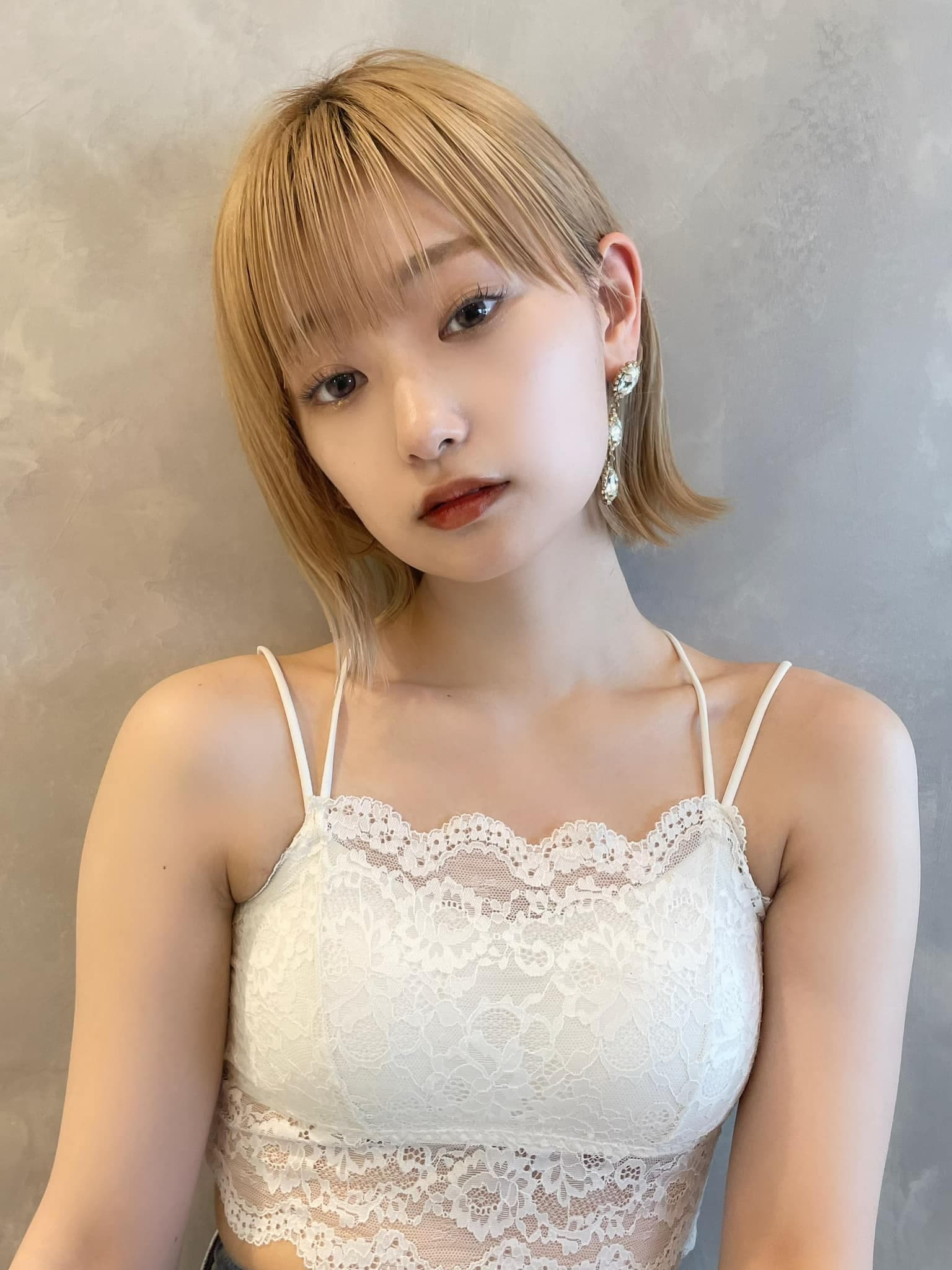 Platinum Blonde Bob