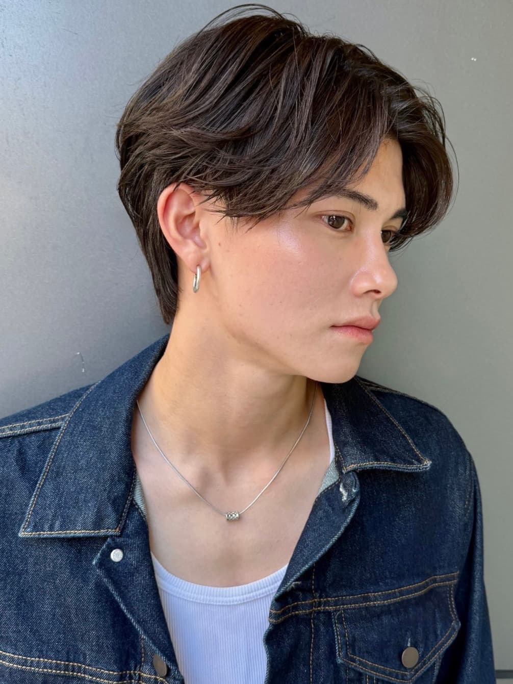 Dark Brown Mushroom Short