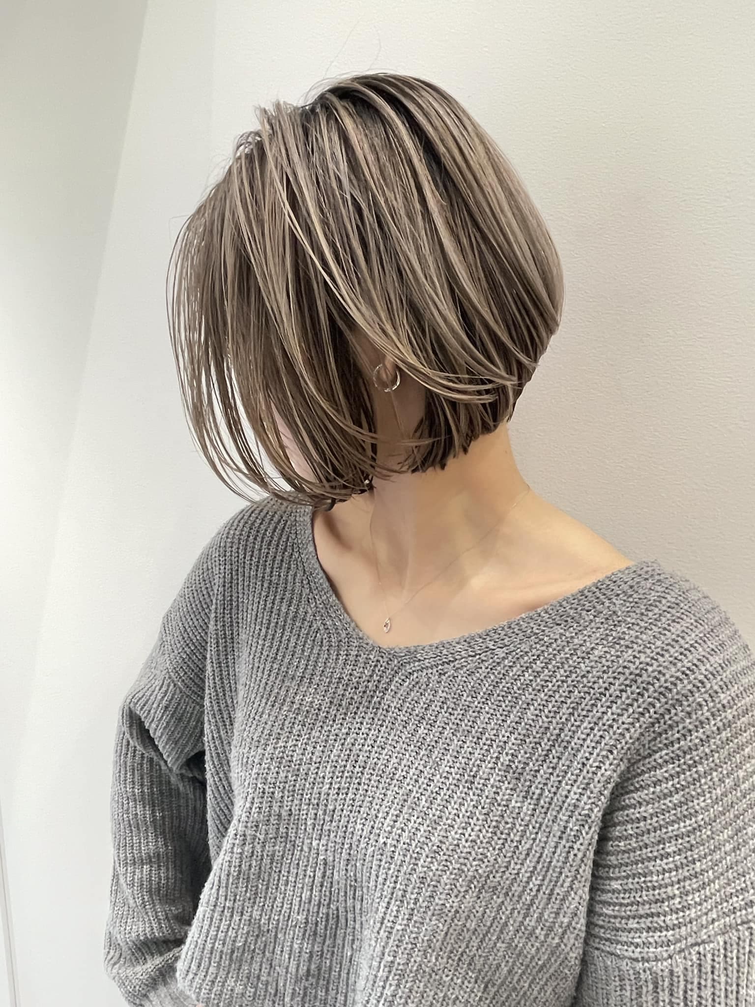 Black Solid Color Bob