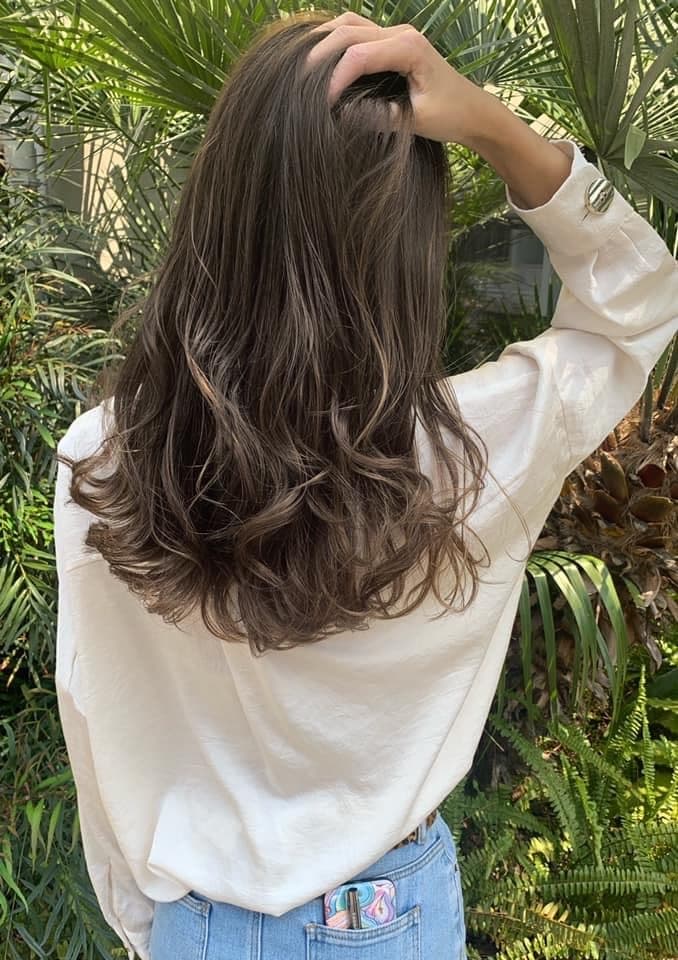 Brown Highlight Long