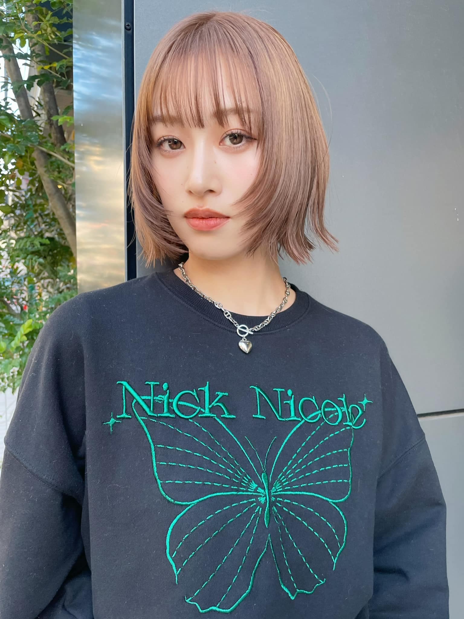 Pink Beige Bob
