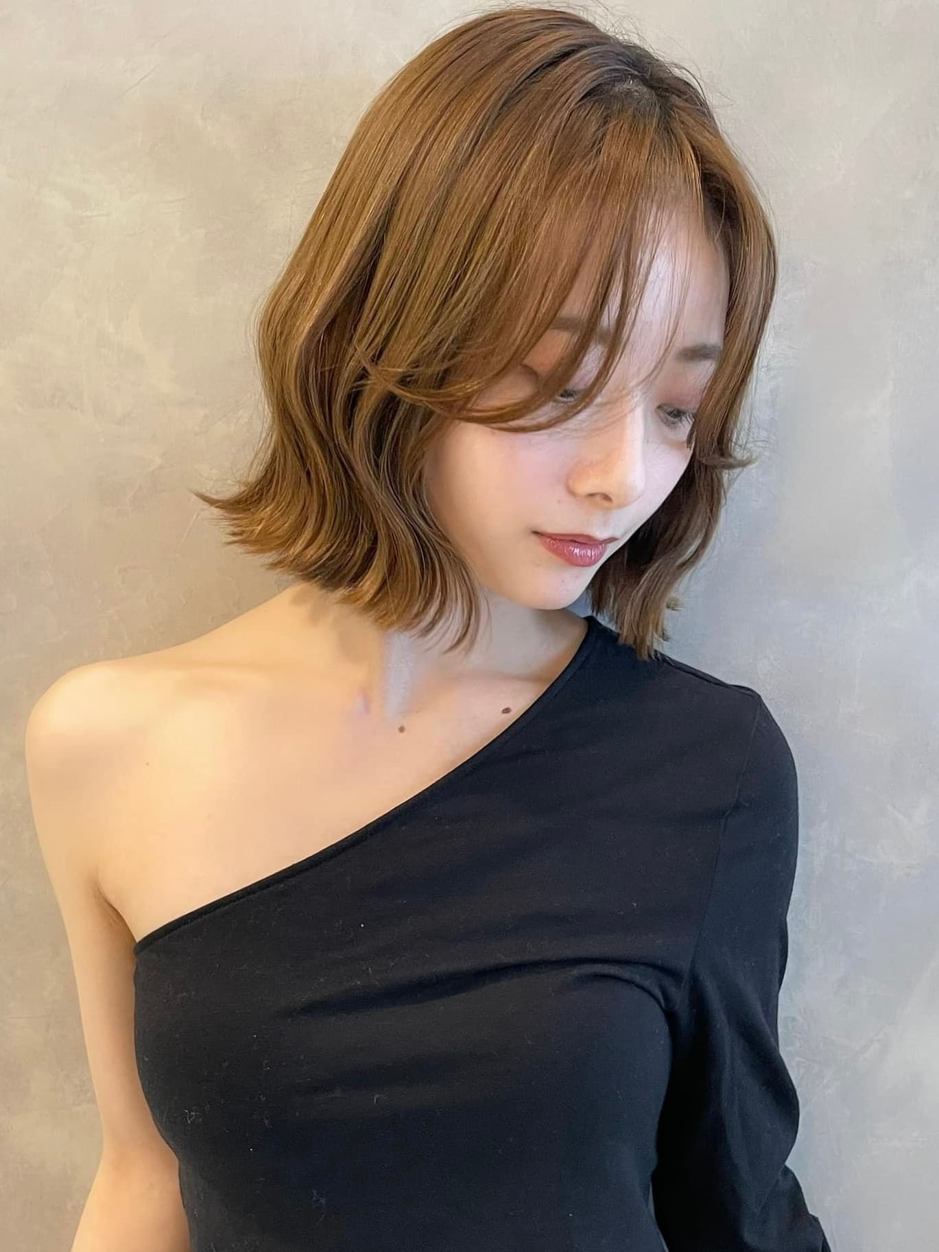 Light Brown Wolf Bob