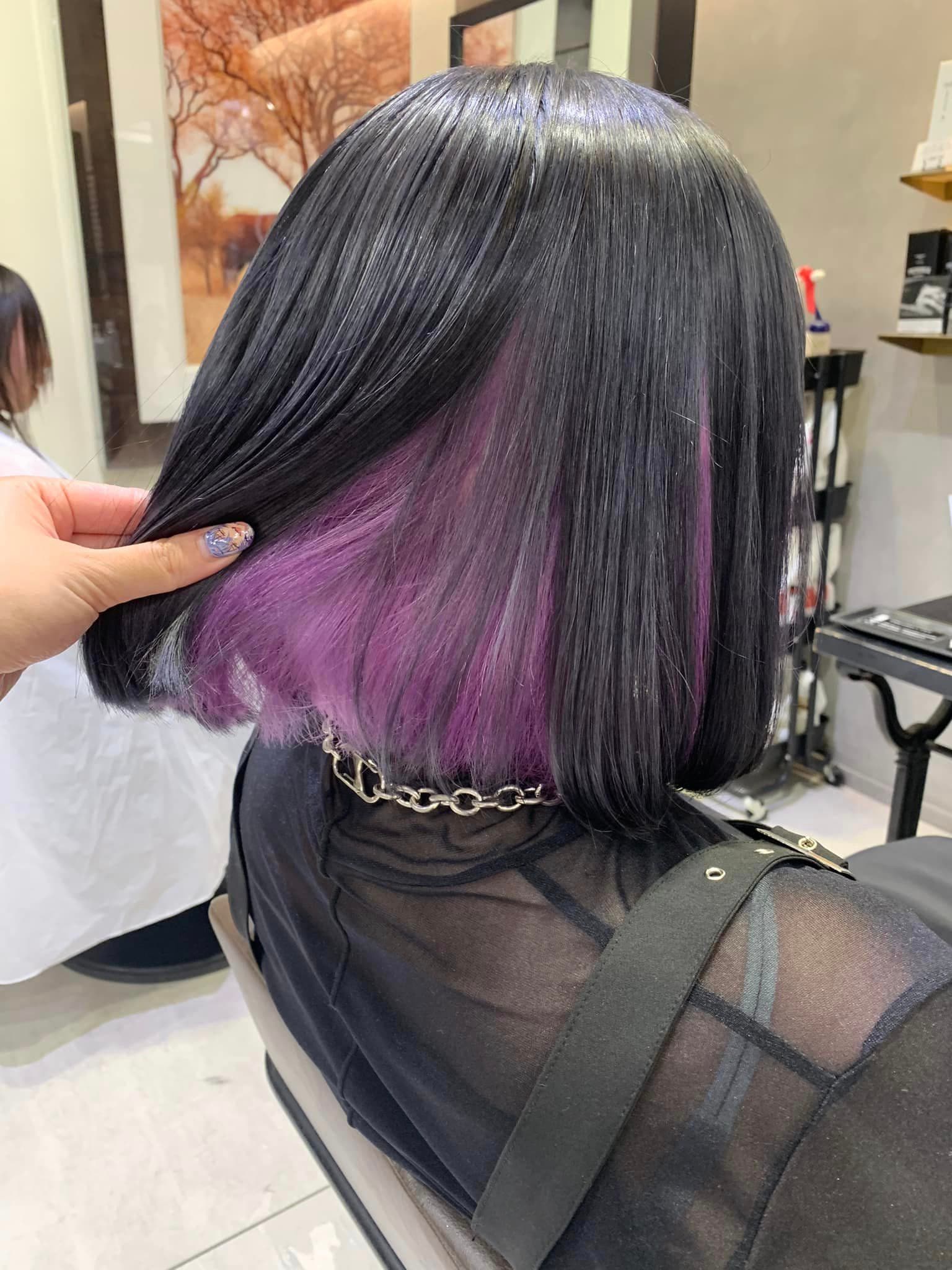 Purple Inner Color Bob