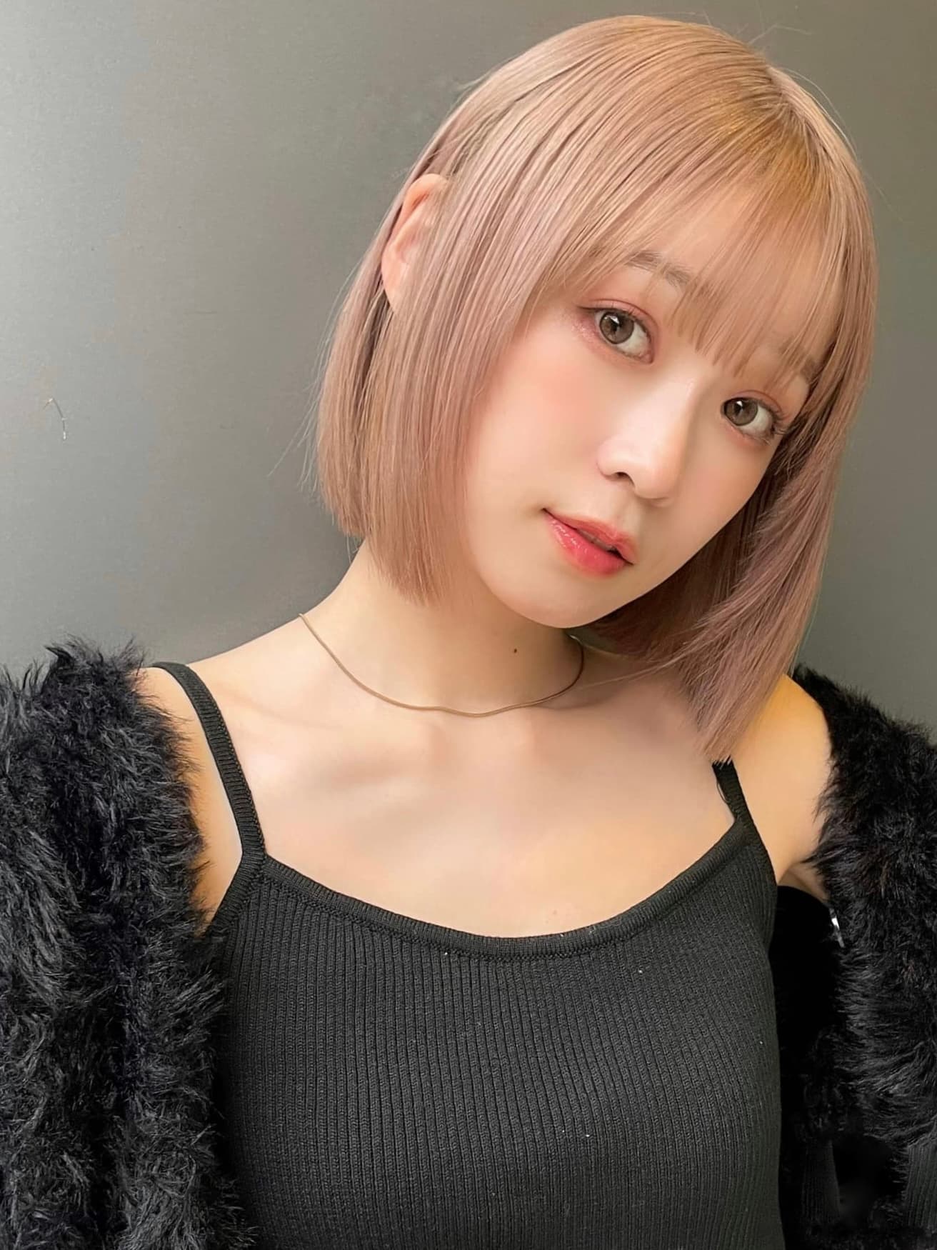 Pink Beige Bob