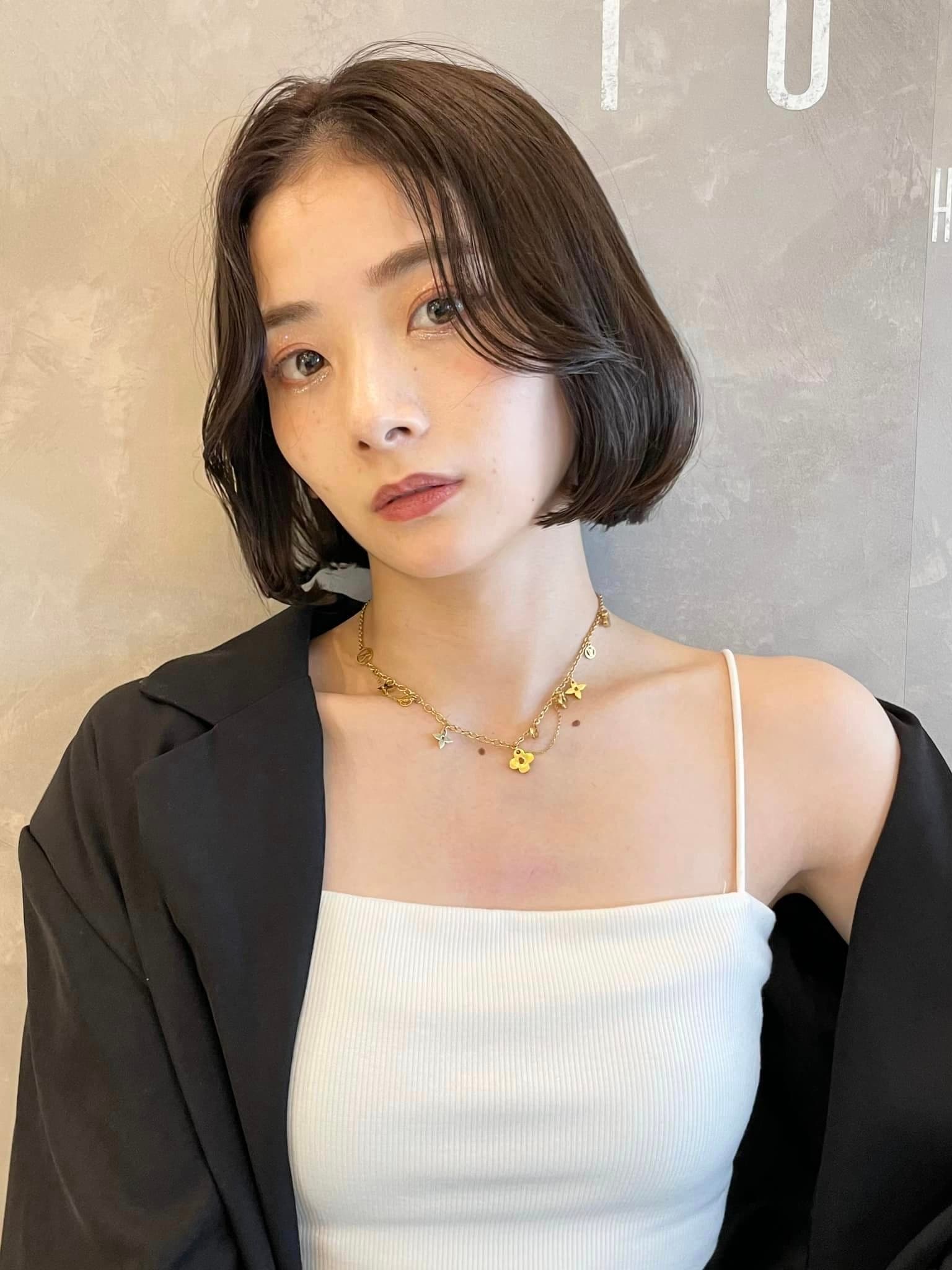 Dark Brown Natural Bob
