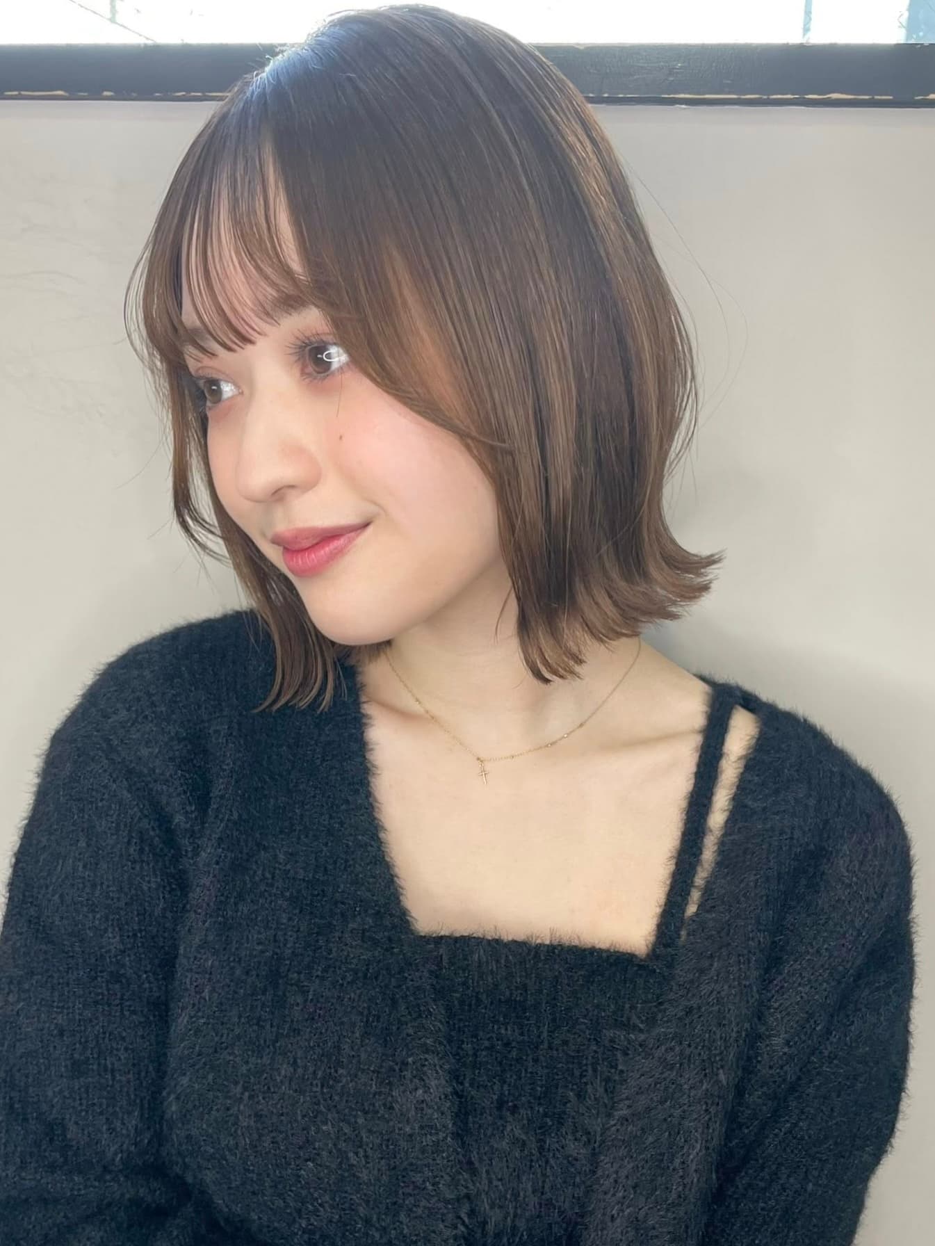 Light Brown Wavy Bob