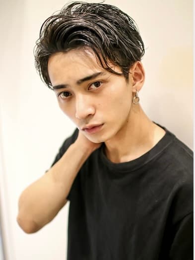 Black Hair Center Part