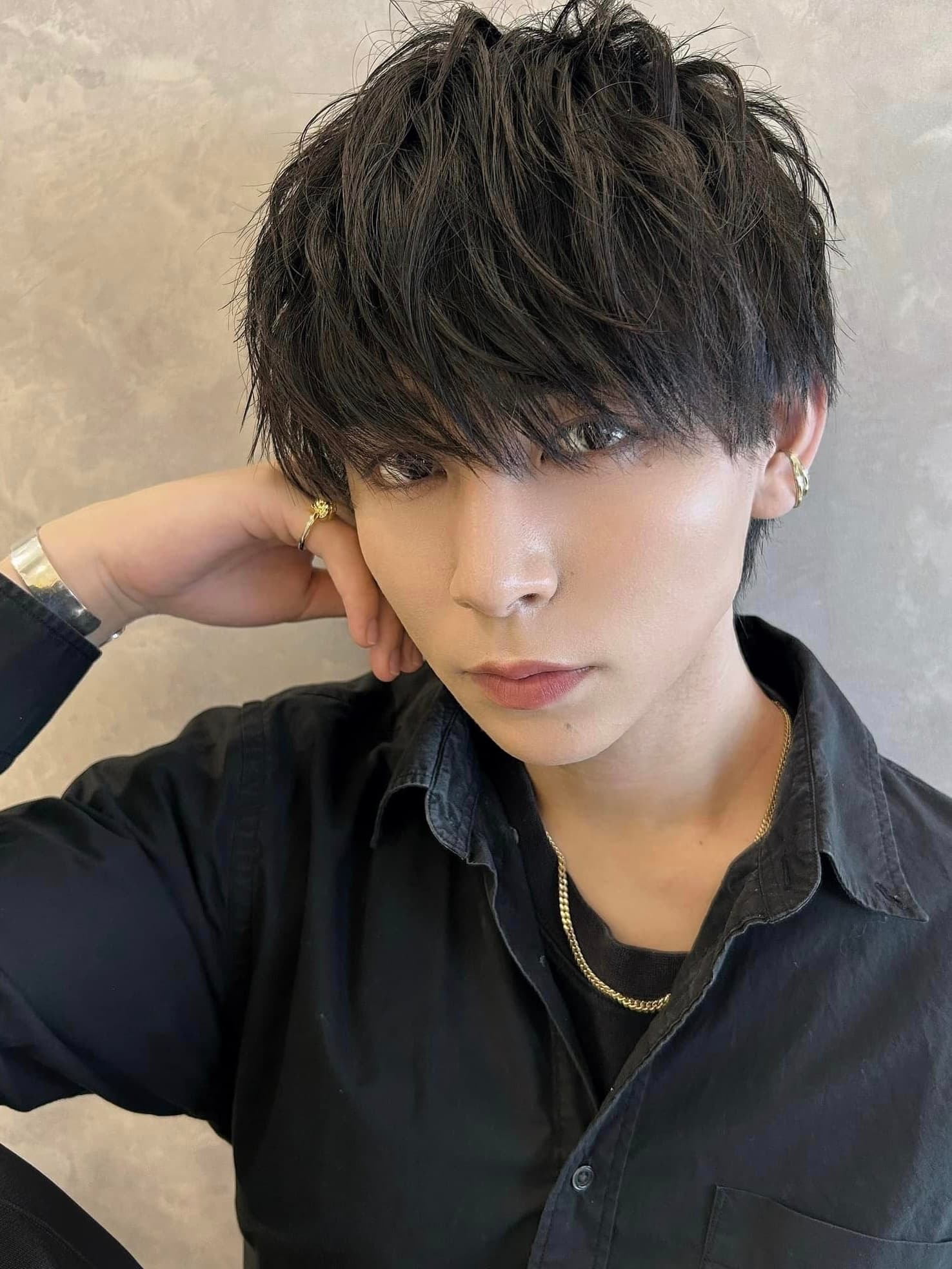 Black Hair Mushroom Texture