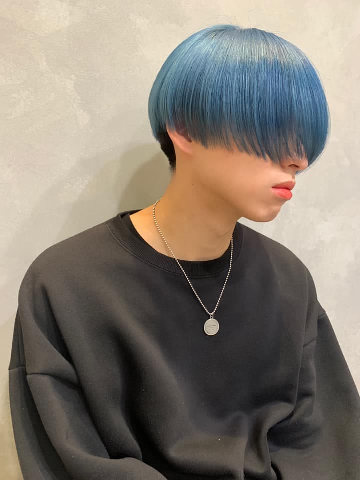 Blue Bleach-On Color Short