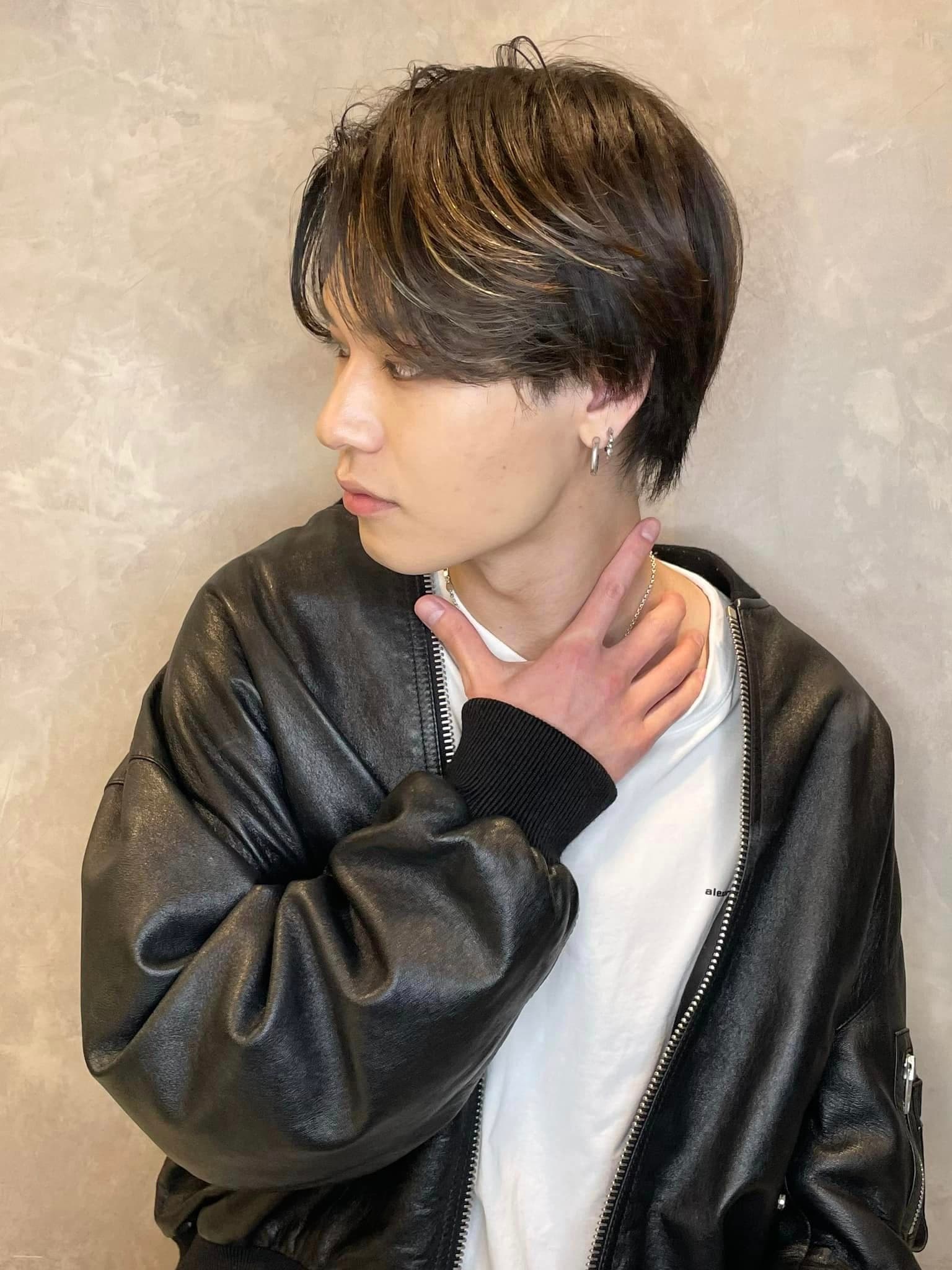 Brown Highlights Mushroom Short