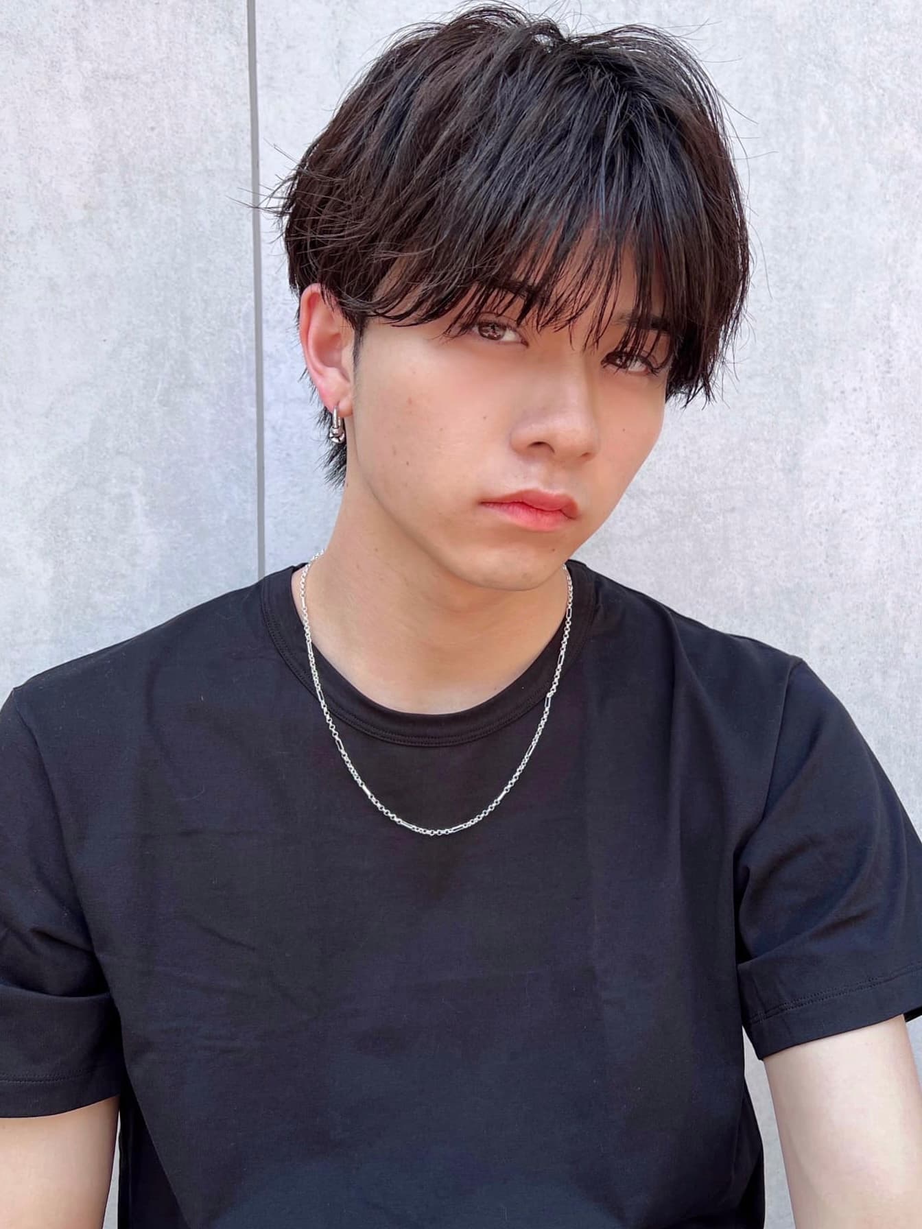 Black Hair Mushroom Short