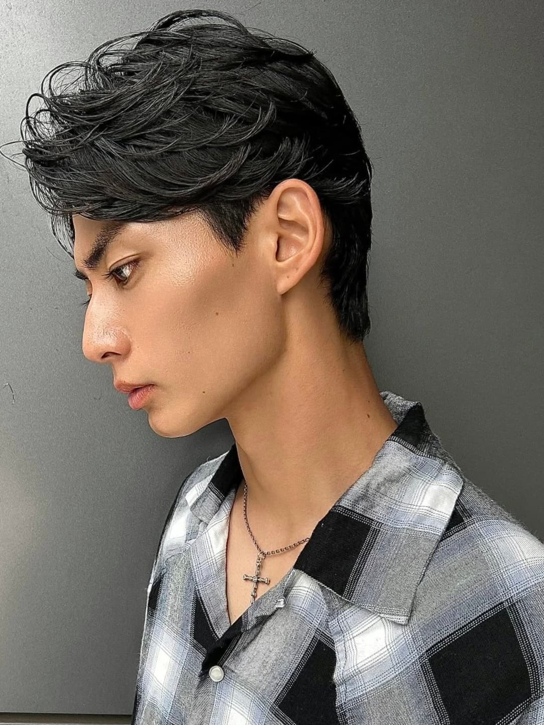Black Hair Short Perm