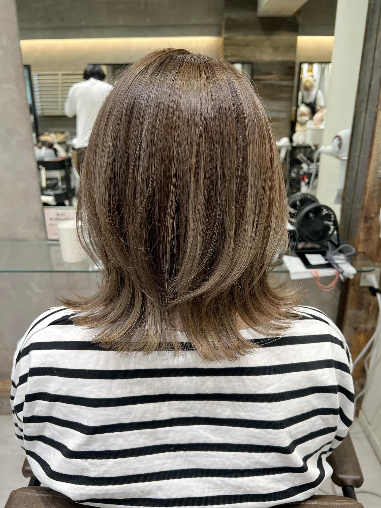 Layered Greige Long